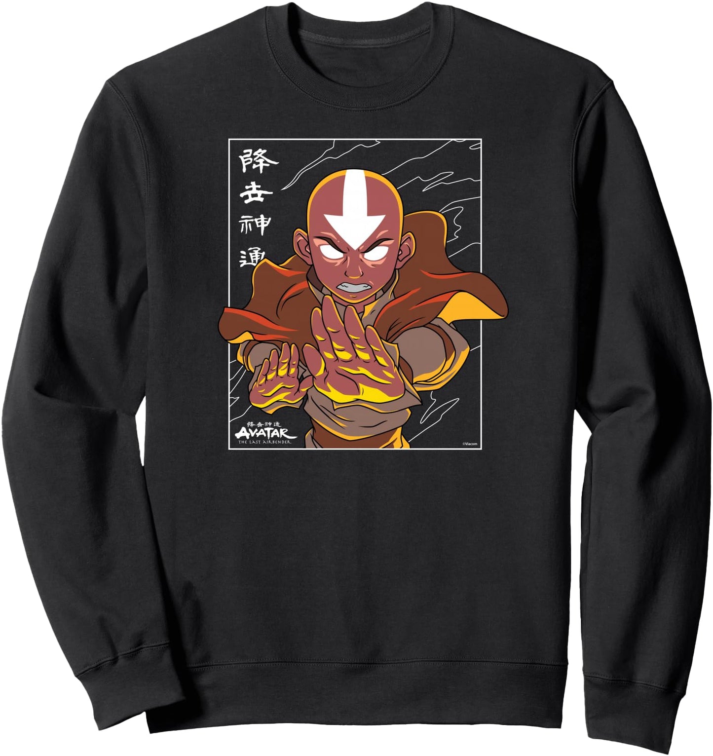 Avatar The Last Airbender - Aang Avatar State Sweatshirt