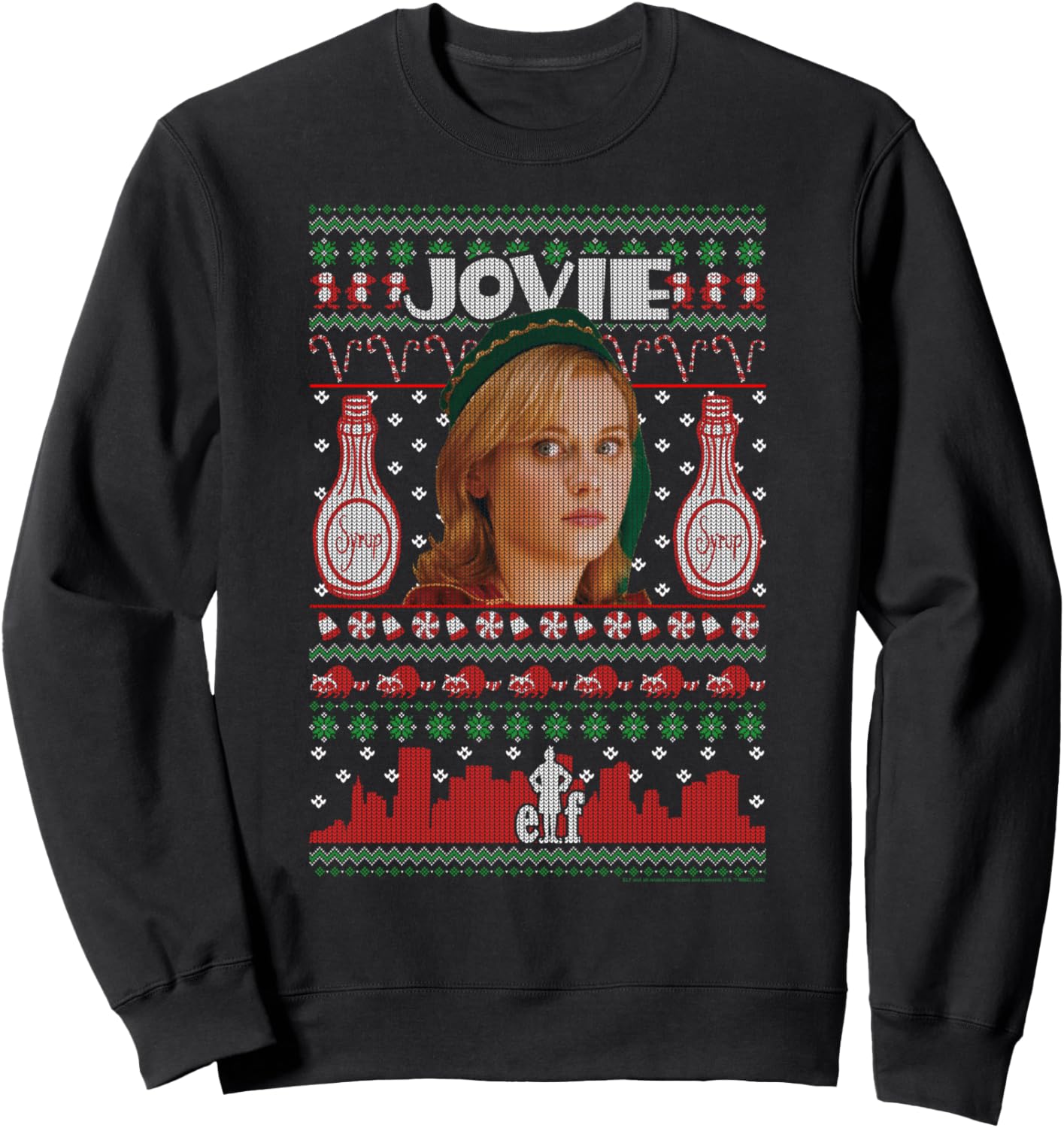 Elf Jovie Ugly Christmas Sweater Sweatshirt