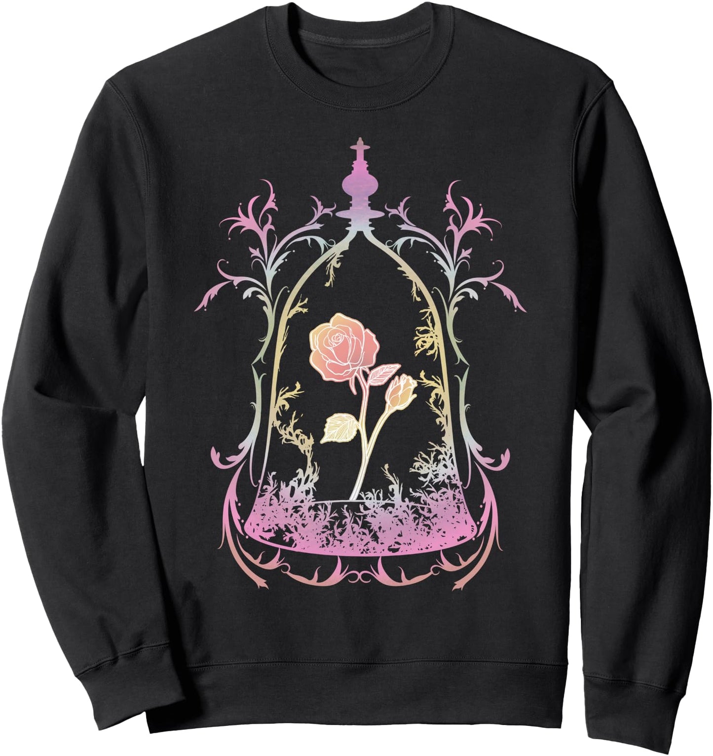 Disney Beauty And The Beast Enchanted Rose Sweatshirt