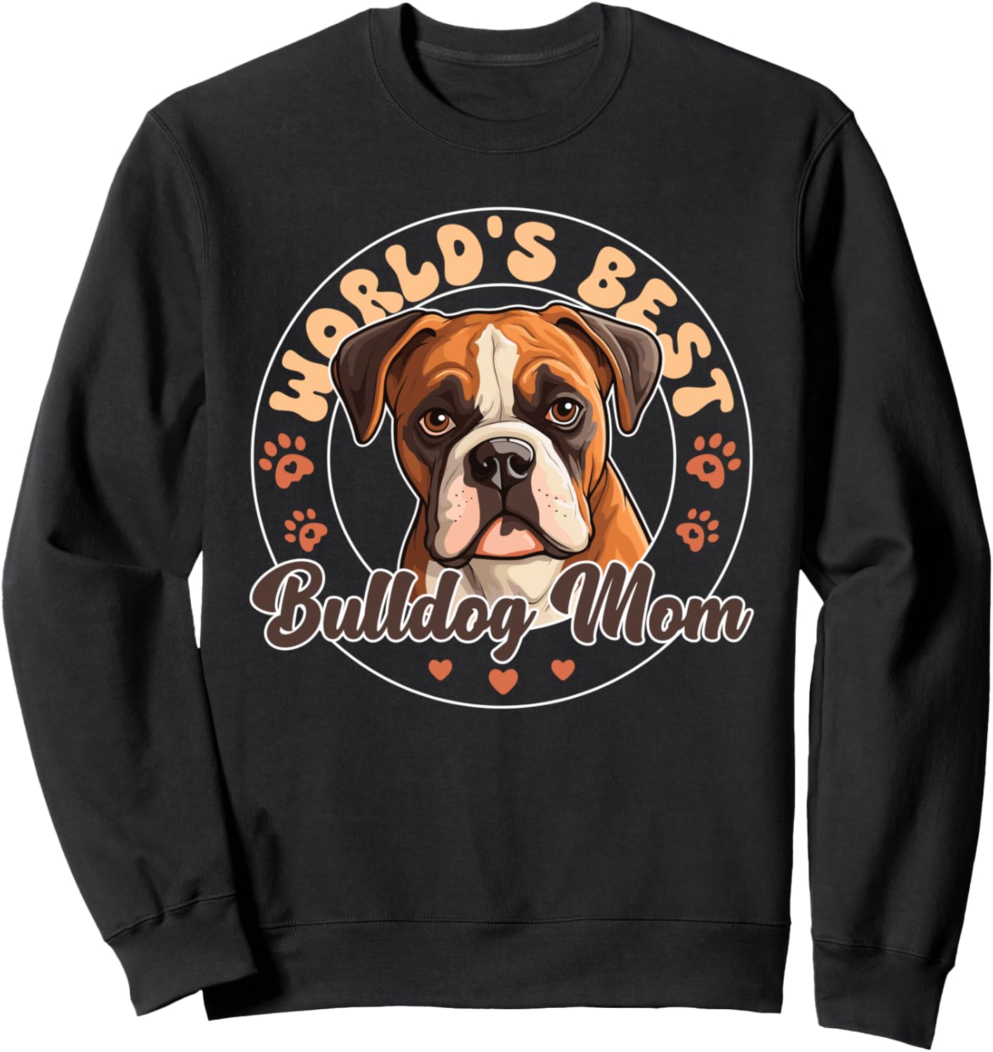 American Bulldog Dog World's Best American Bulldog Mom Sweatshirt