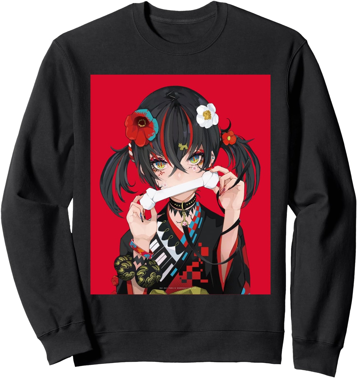 Anime Girl Japanese Aesthetic anime Otaku Sweatshirt