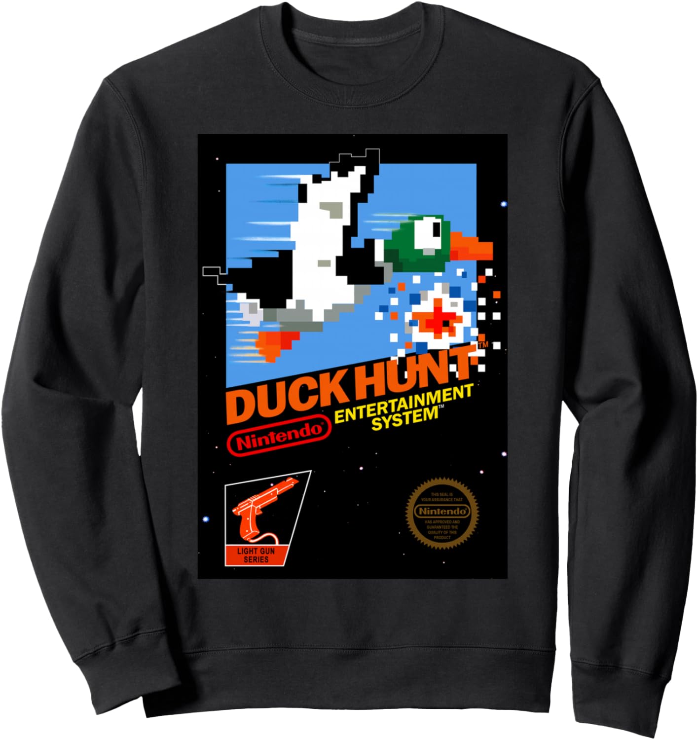 Nintendo NES Duck Hunt Retro Vintage Cover Sweatshirt Sweatshirt