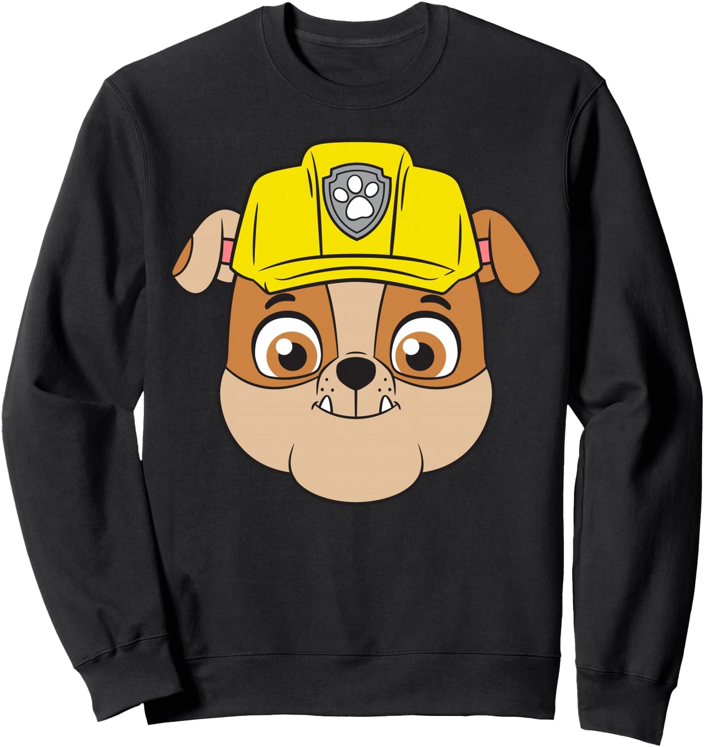 PAW Patrol RUBBLE Face Crewneck Sweatshirt Sweatshirt