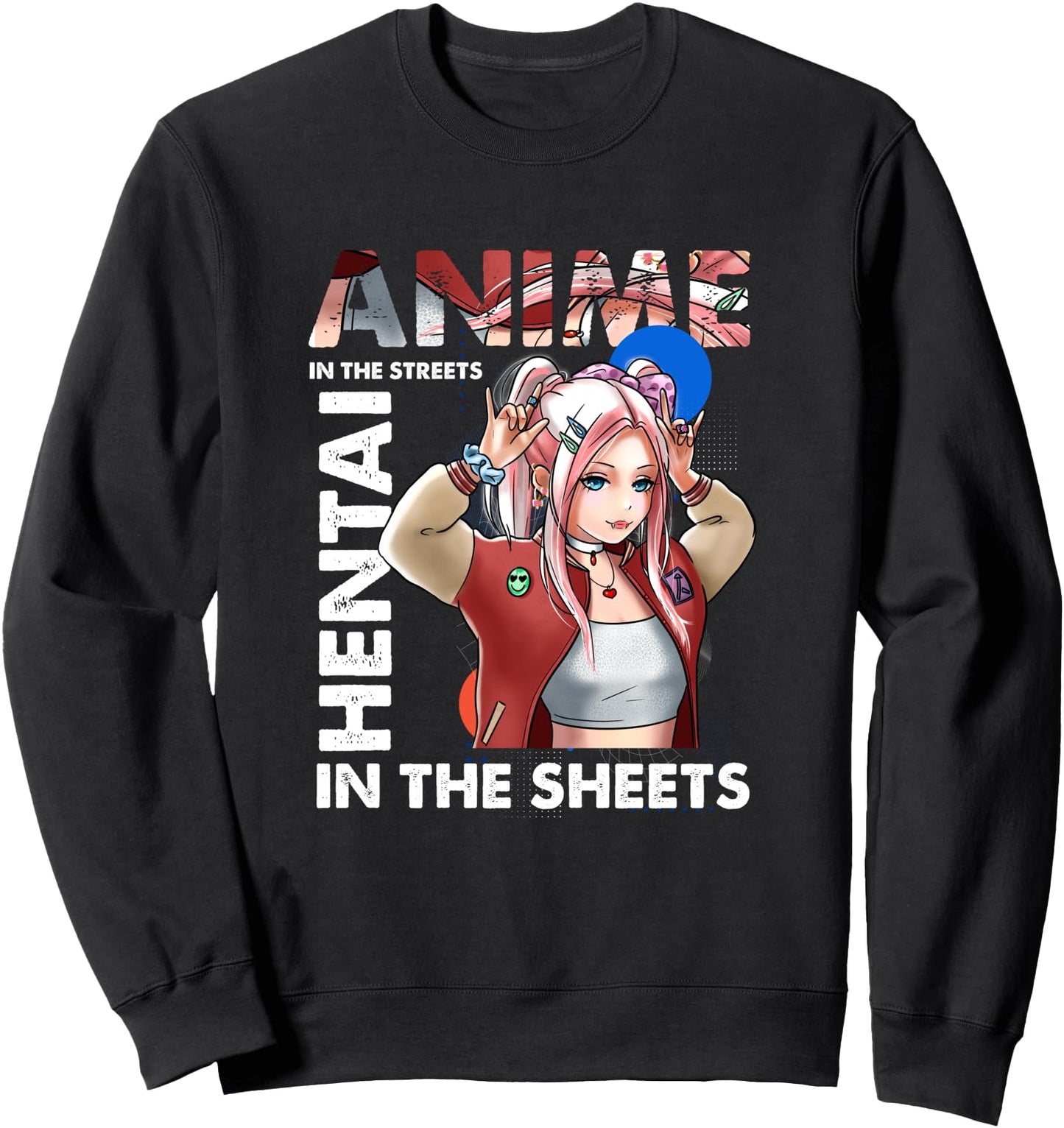 Anime Lover Otaku Kawaii Manga Cosplaying Japanese Art Sweatshirt