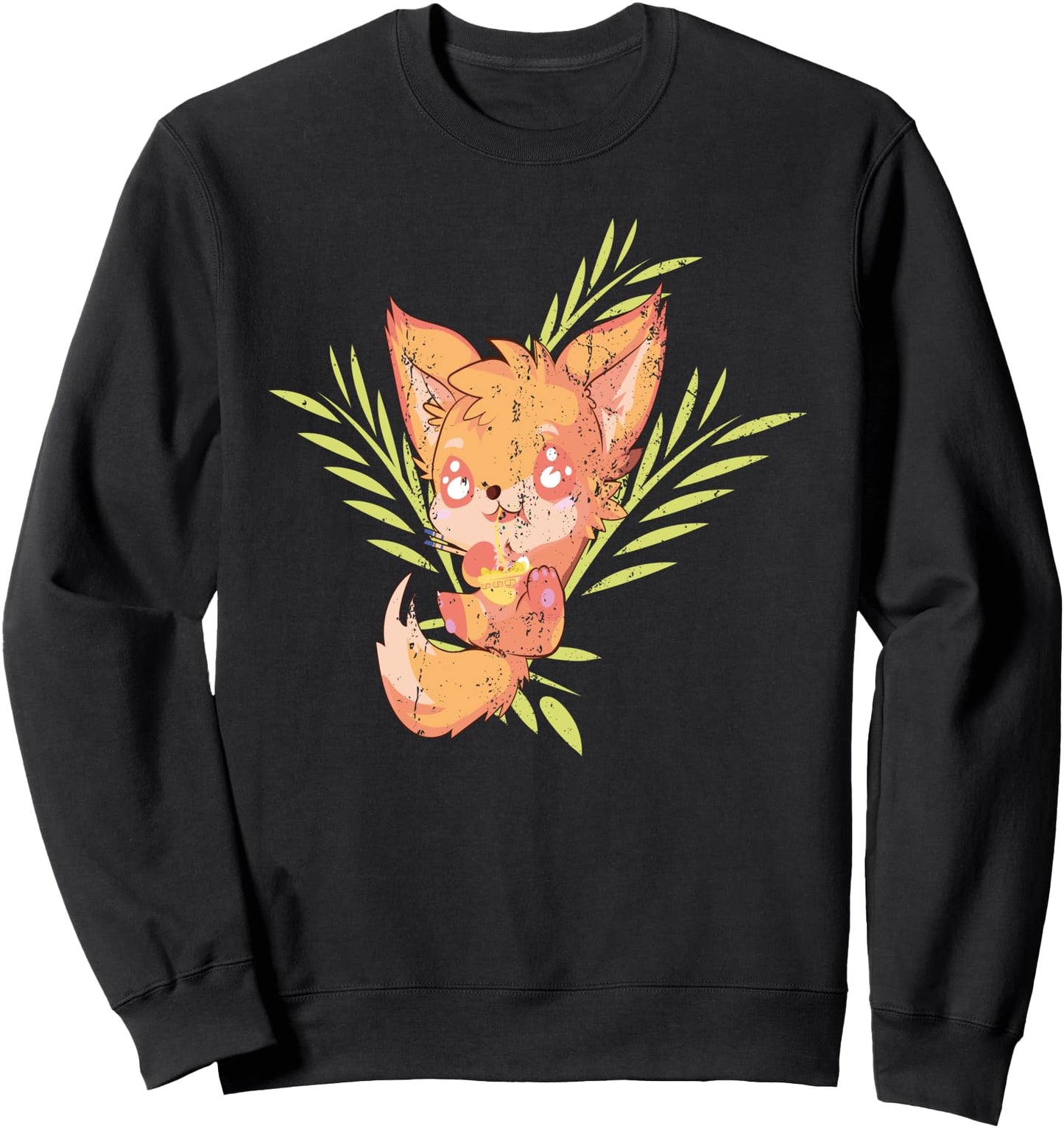 Kawaii Animal Anime Fox Japanese Pastel Goth Sweatshirt