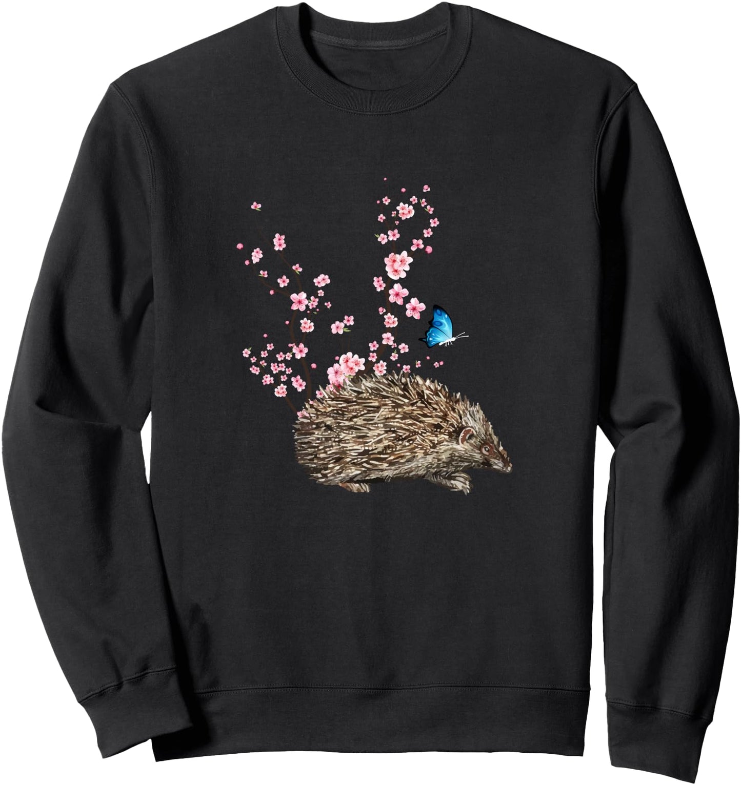 Japan Sakura Cherry Blossom Hedgehog Japanese Sweatshirt