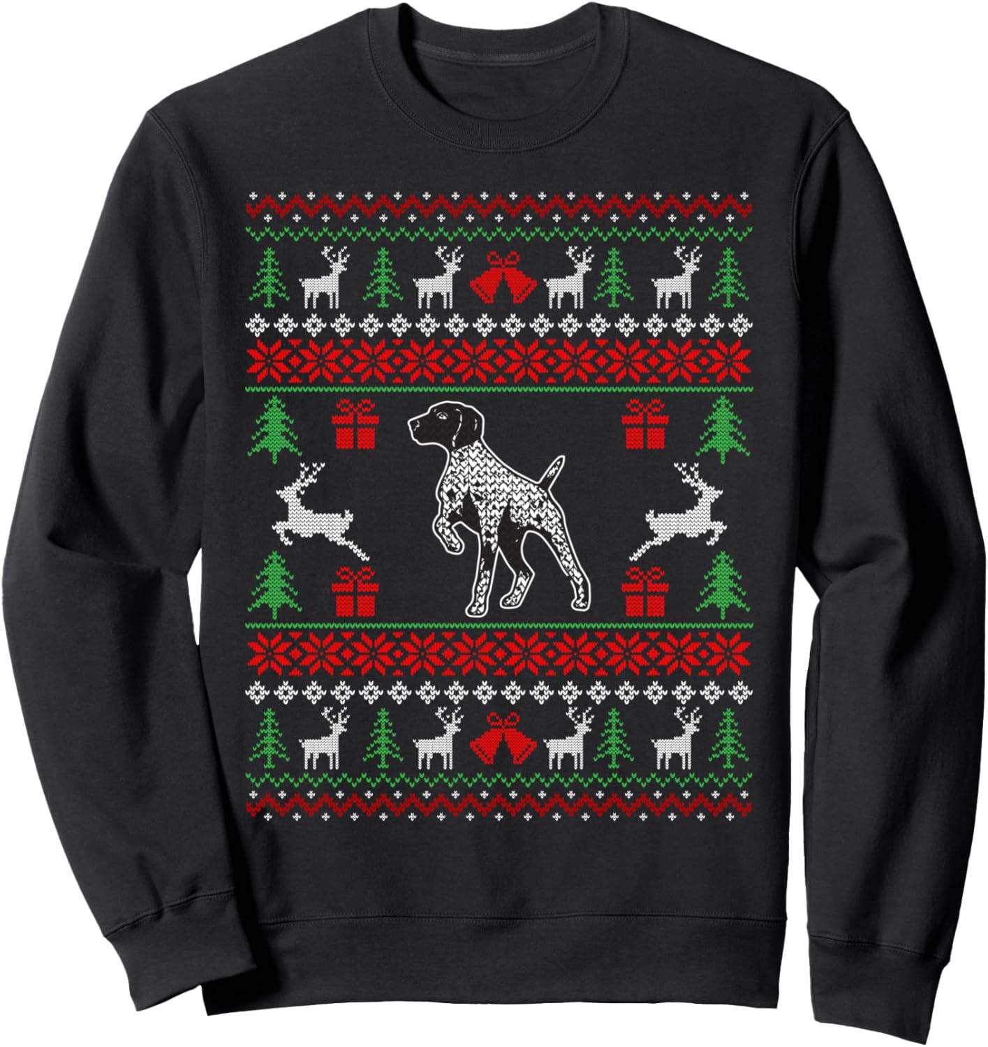 Christmas Gifts German Shorthaired Pointer Ugly Christmas Sweatshirt
