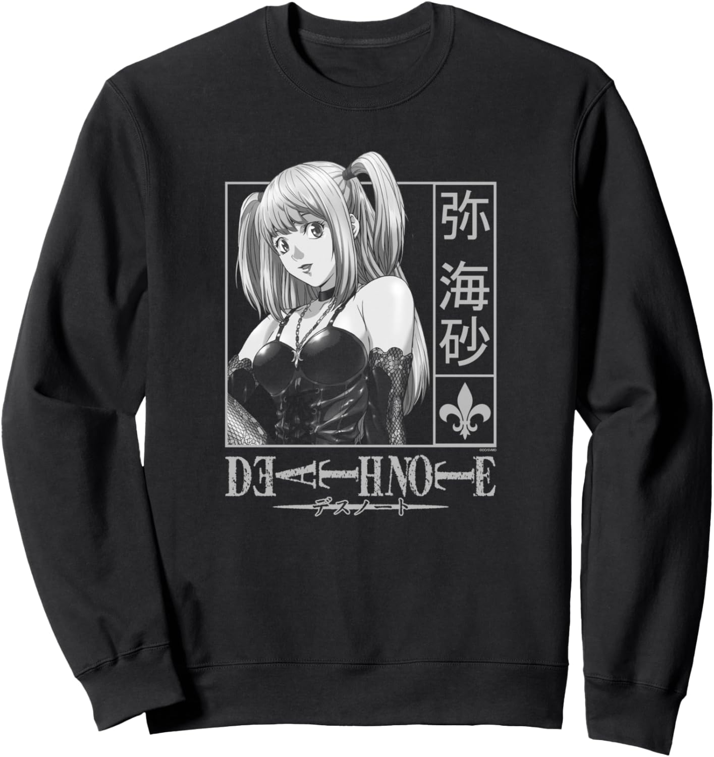 Death Note Misa Kanji Frame Anime Sweatshirt