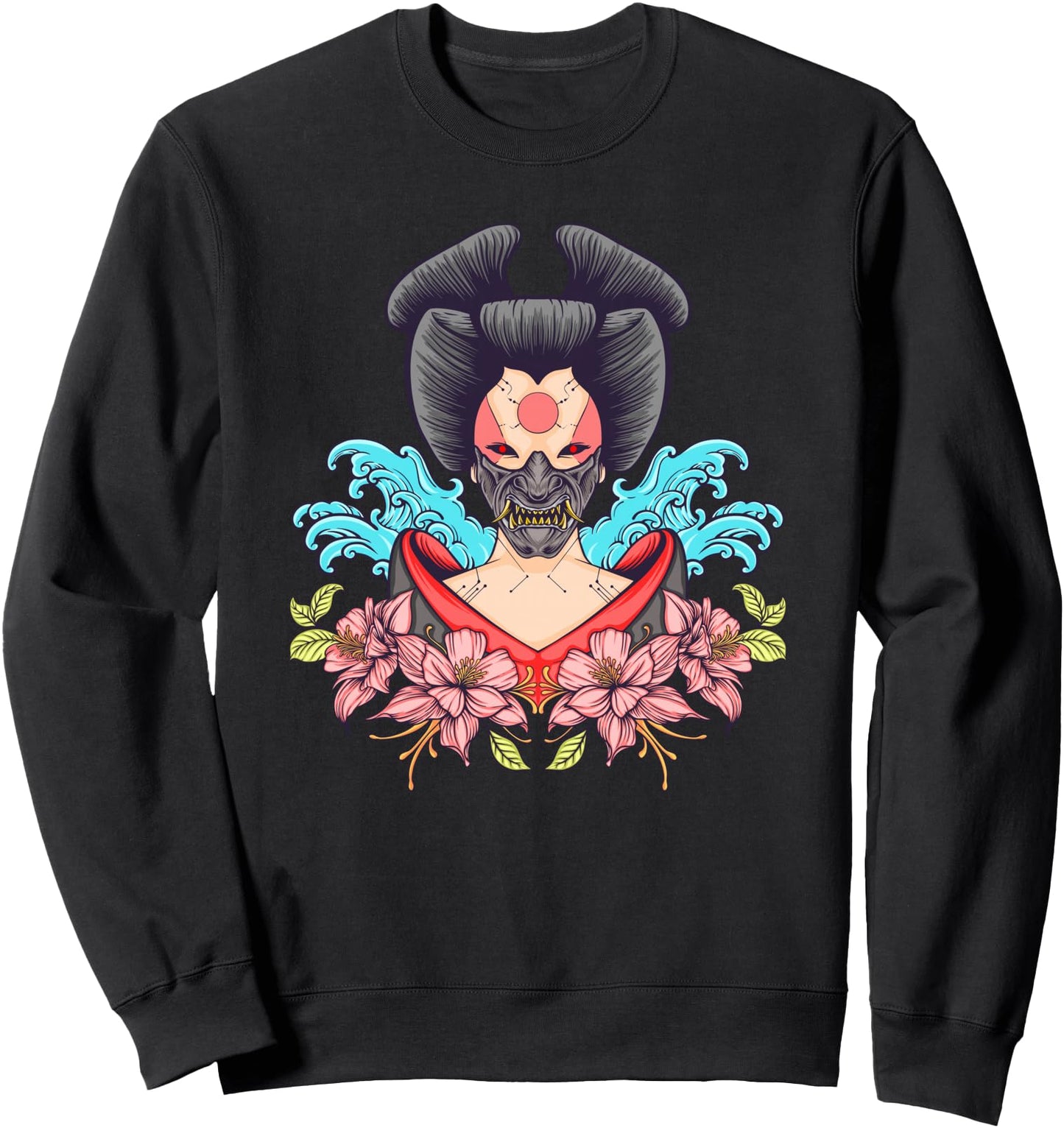 Geisha Oni demon - Ogre - Yokai - Japanese mythology Sweatshirt