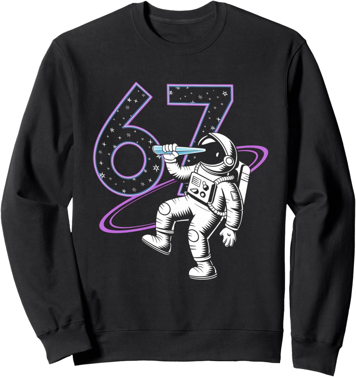 67 Tshirt Ice Cream Drip Meme Funny Six Seven Gen Alpha Sweatshirt