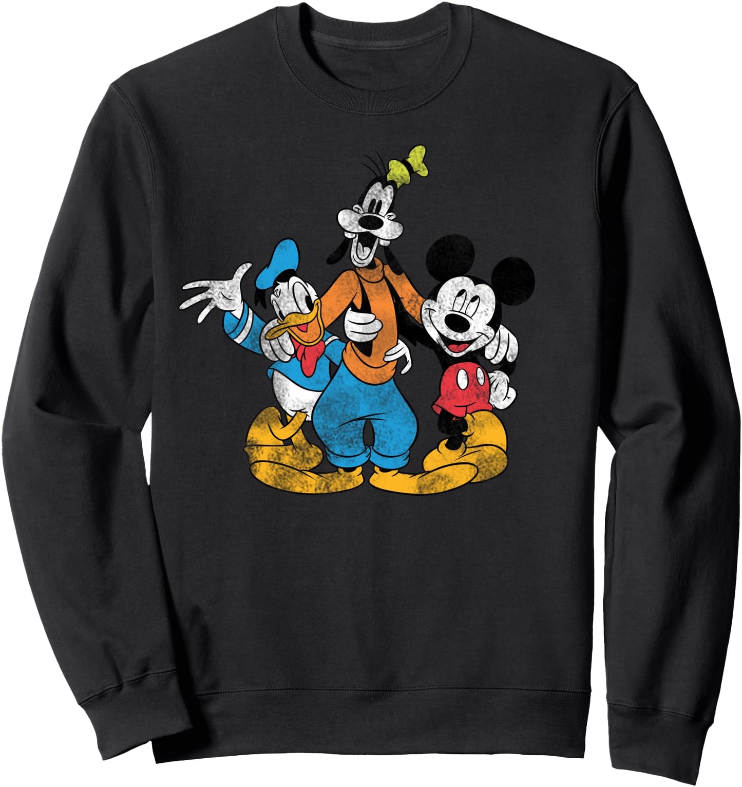 Disney - Mickey Donald and Goofy Trio Sweatshirts Sweatshirt
