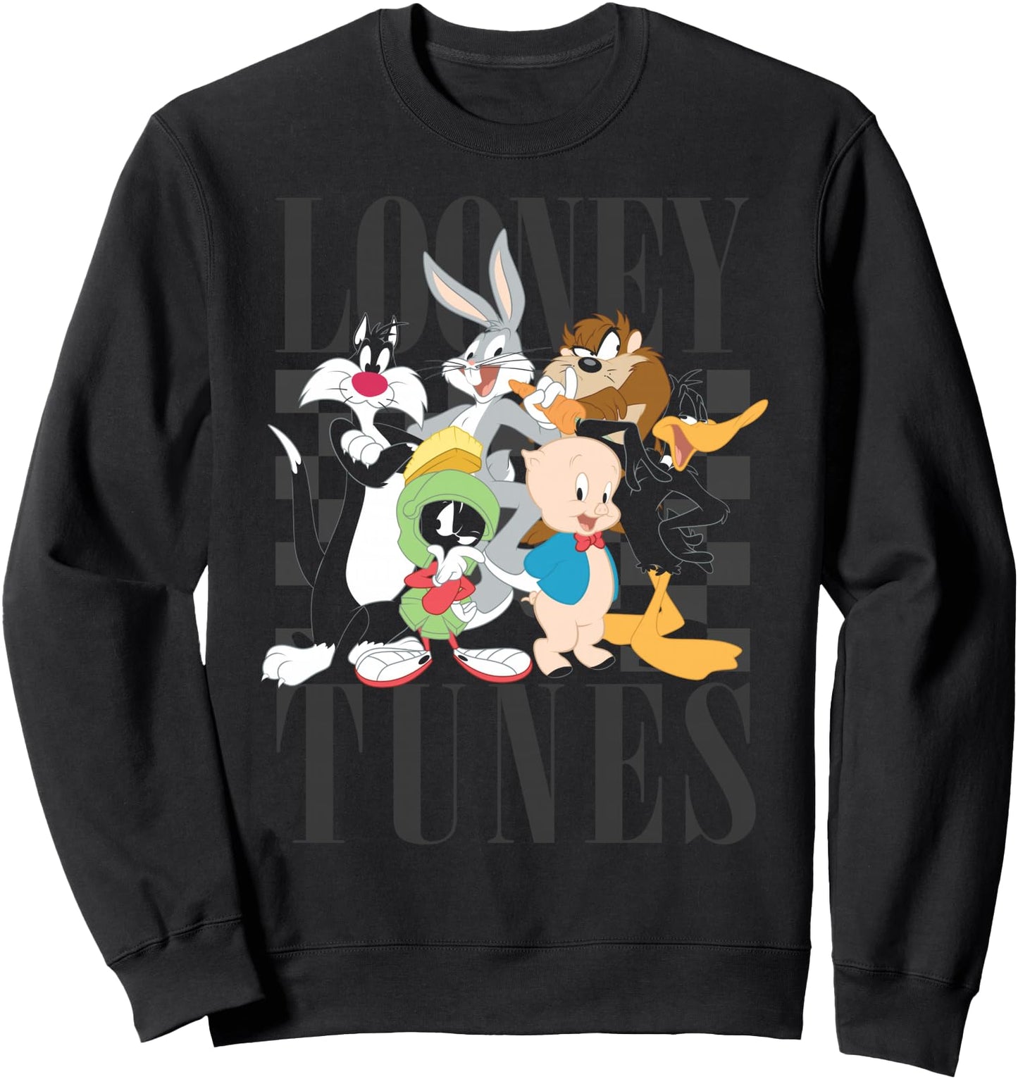 Looney Tunes 90's Style Group Shot Sweatshirt