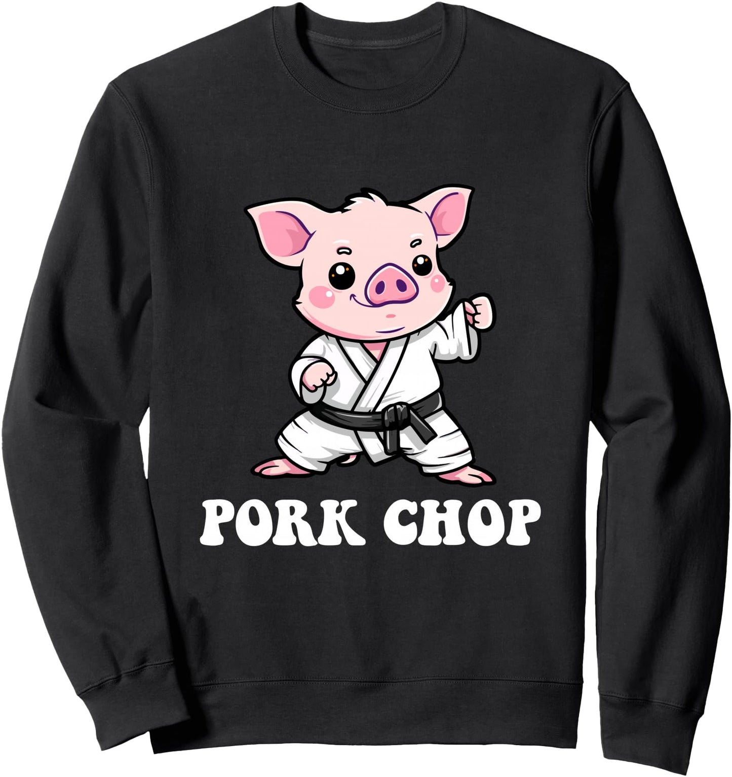 pork chop pun, funny pork chop Sweatshirt