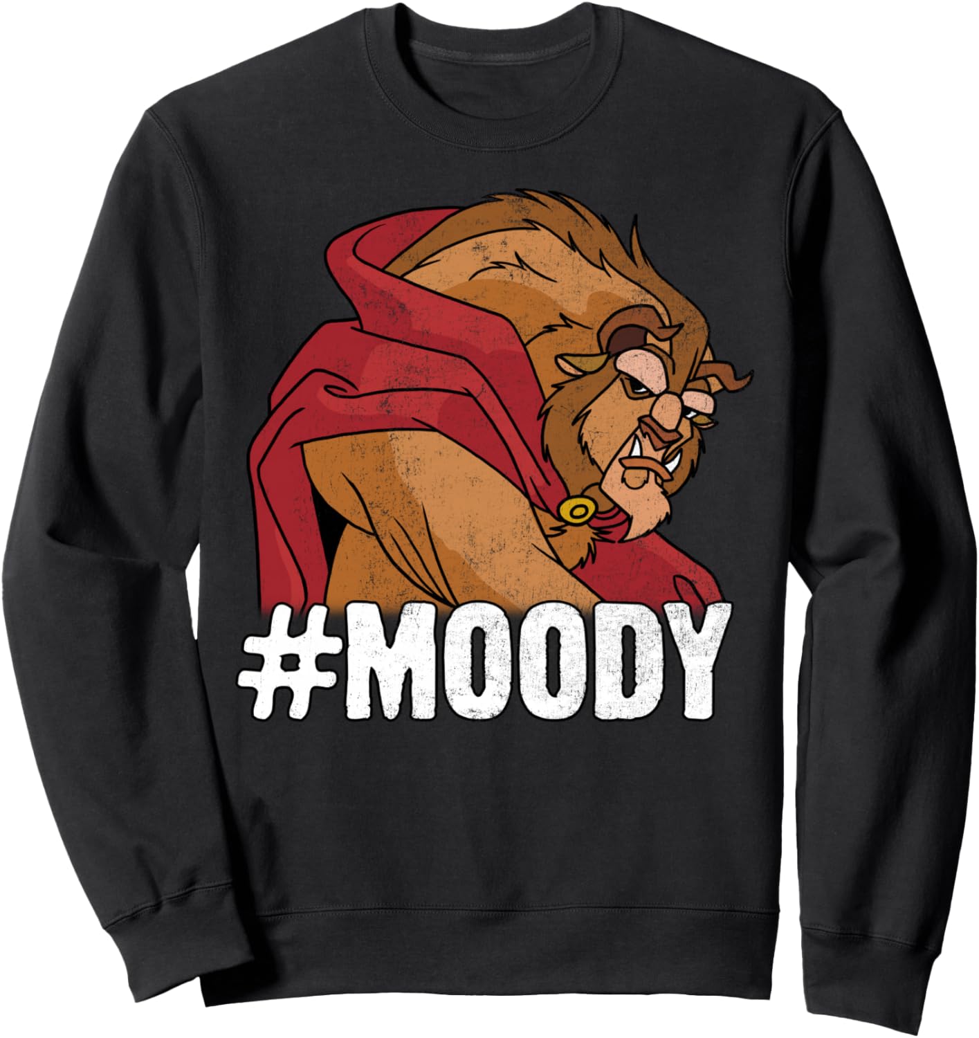 Disney Beauty and the Beast #Moody Beast Portrait Sweatshirt