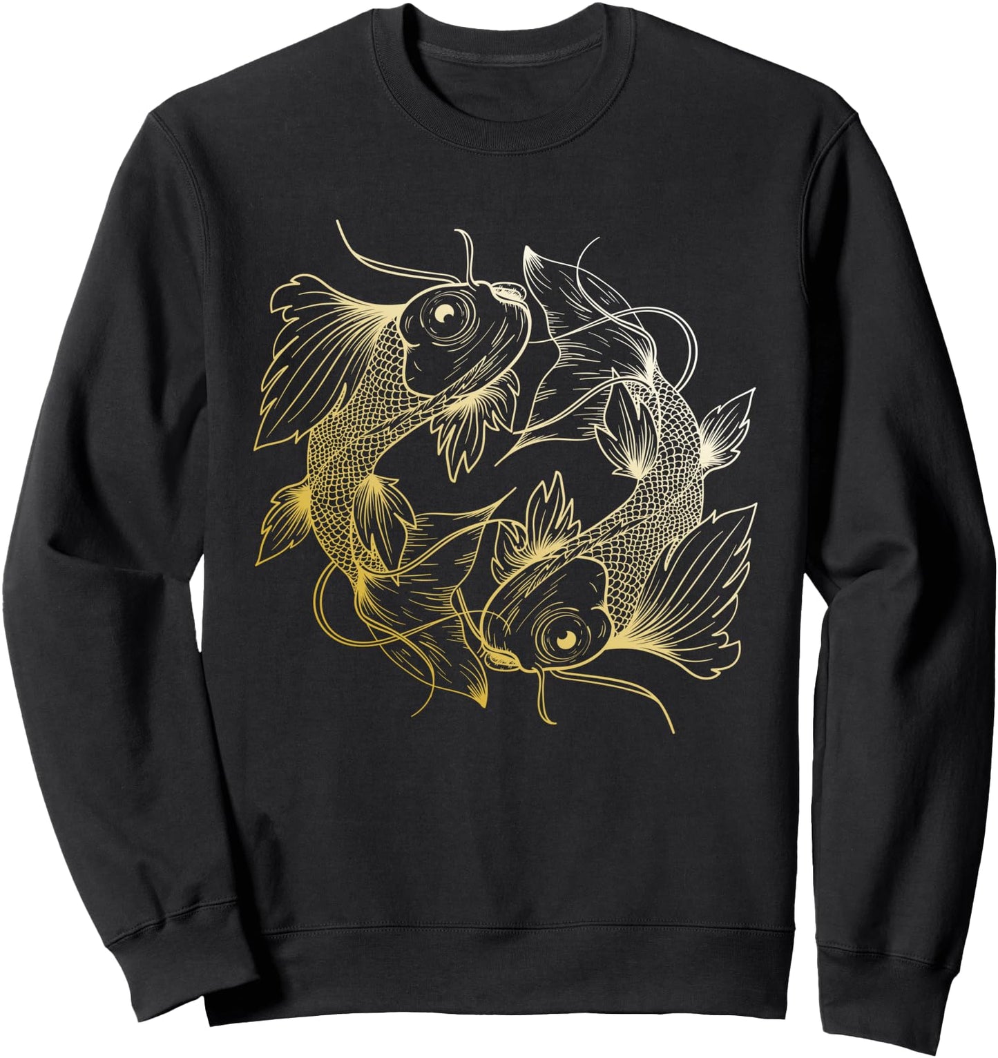 TRADITIONAL JAPANESE DESIGN WITH KOI FISH Sweatshirt
