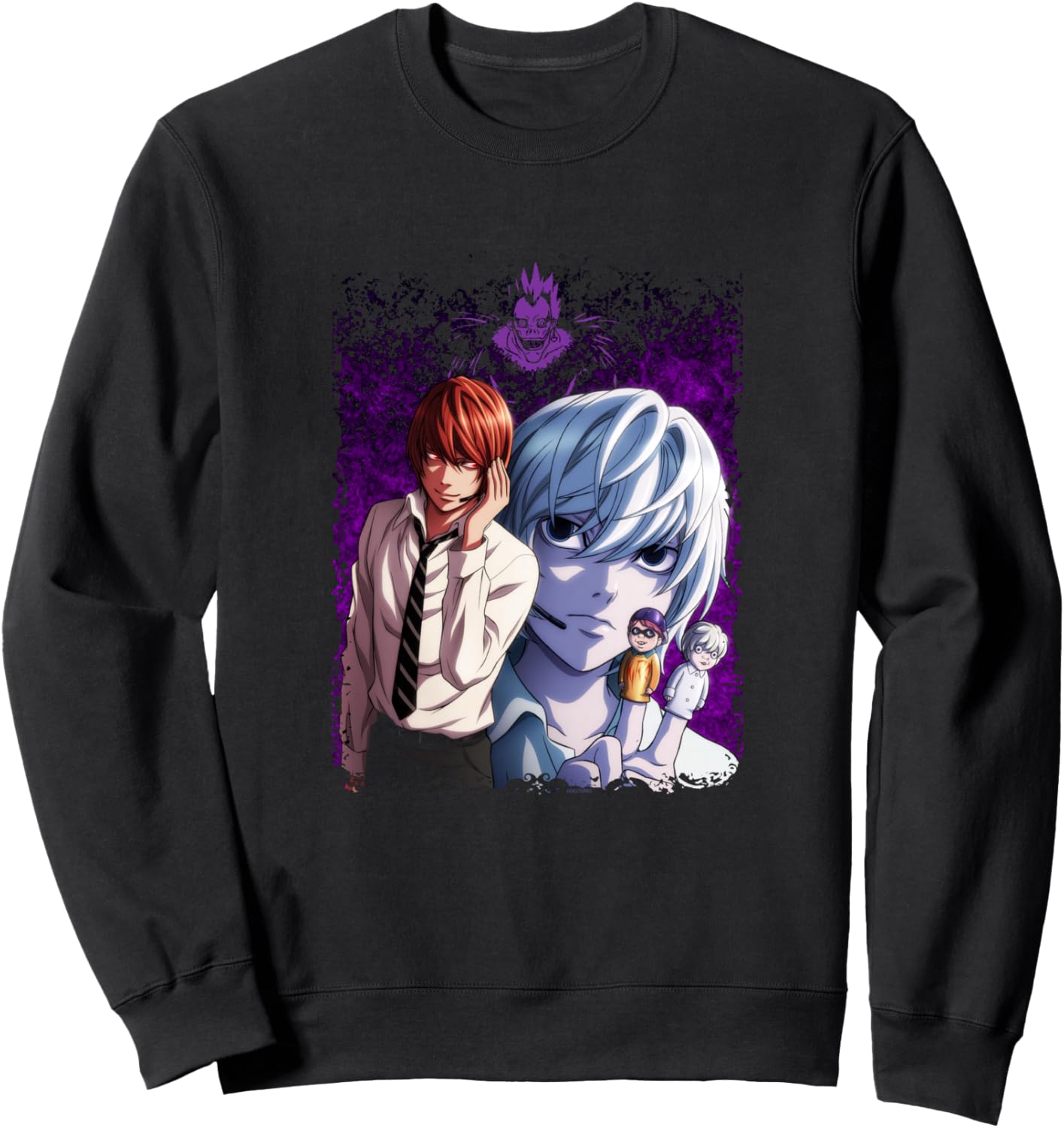 Death Note Near's Finger Puppets Anime Sweatshirt