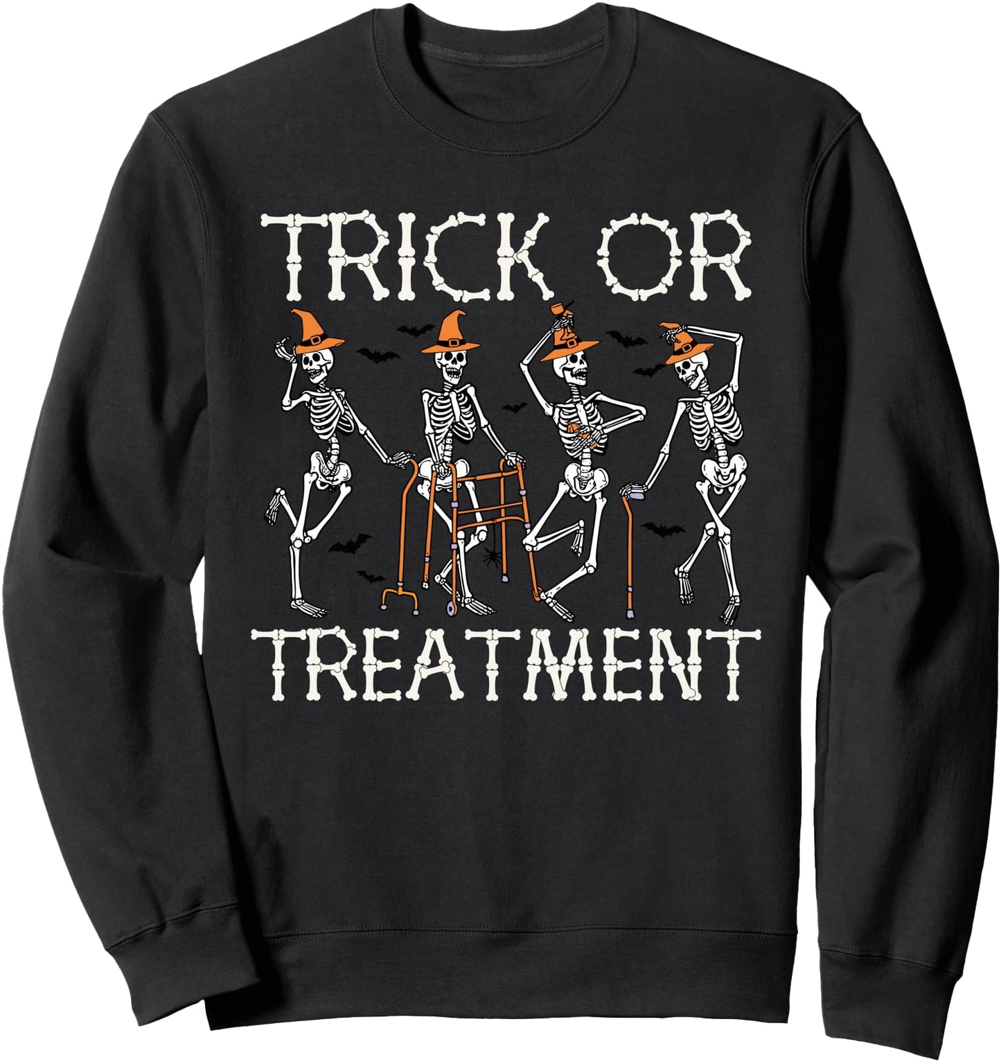 Trick Or Treatment PT Physical Therapy Therapist Halloween Sweatshirt