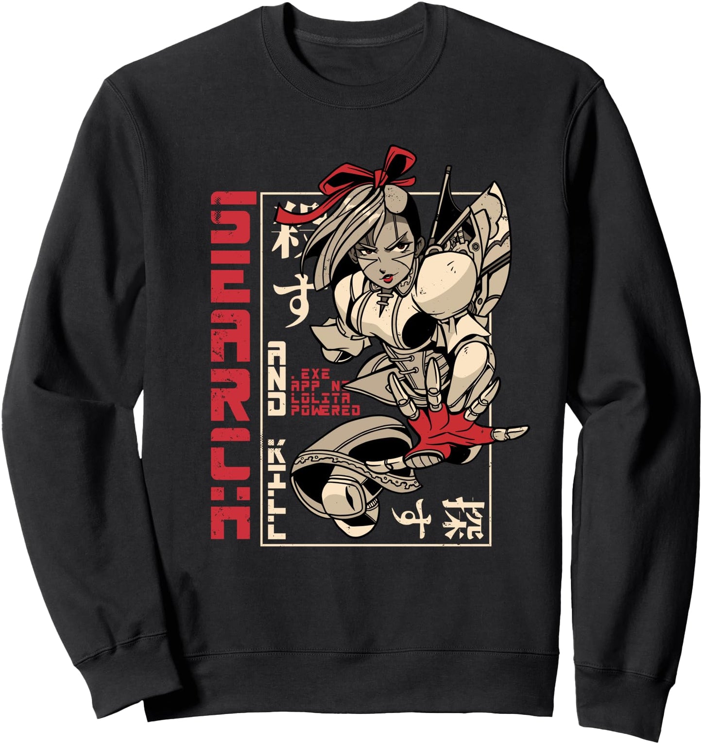 Japanese Samurai Japanese Aesthetic With Kanji Tee Sweatshirt