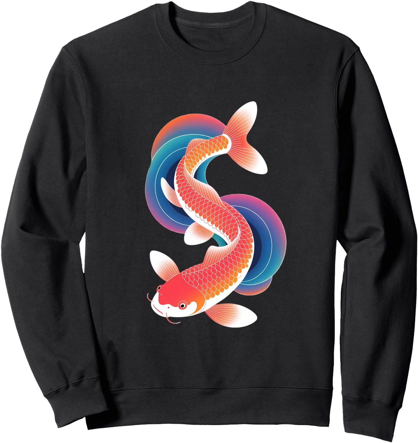 Koi Fish Japanese Asia Carp Sweatshirt