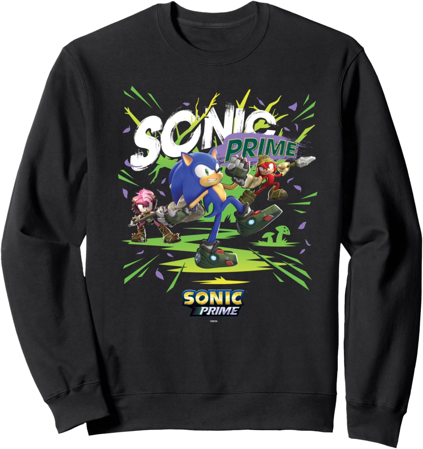 Sonic the Hedgehog, Sonic Prime - Boscage Maze Trio Sweatshirt