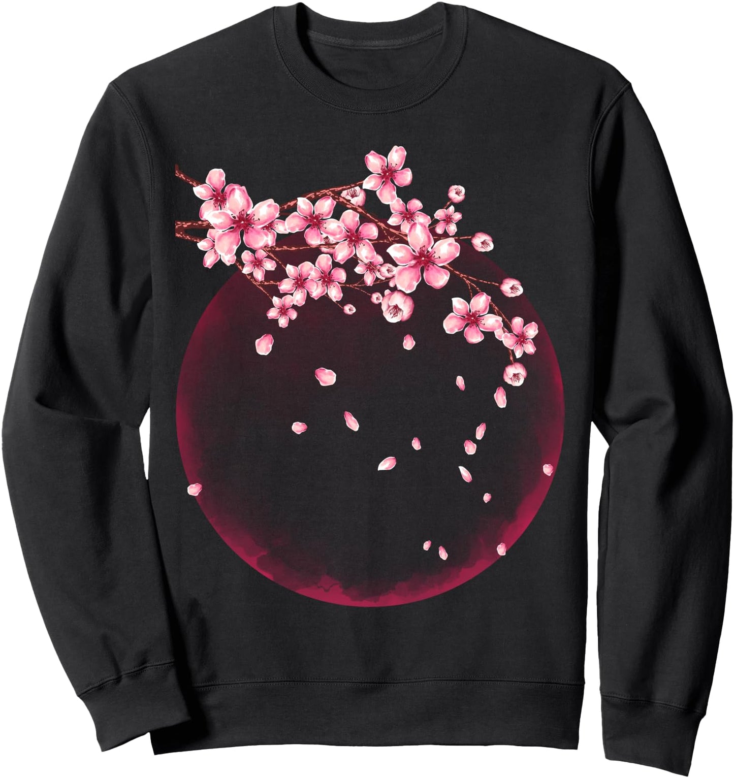 Sakura Spring Flowers Cherry Blossom Tree Japanese Art Print Sweatshirt