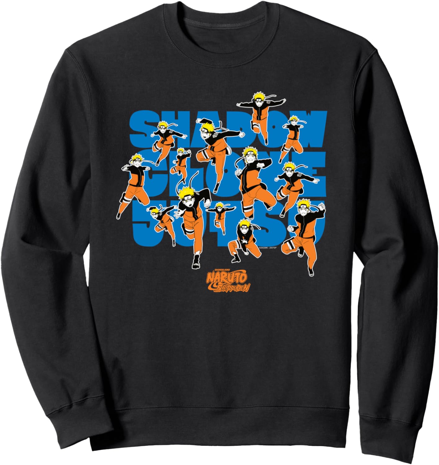 Naruto Shippuden Shadow Clone Jutsu Anime Sweatshirt