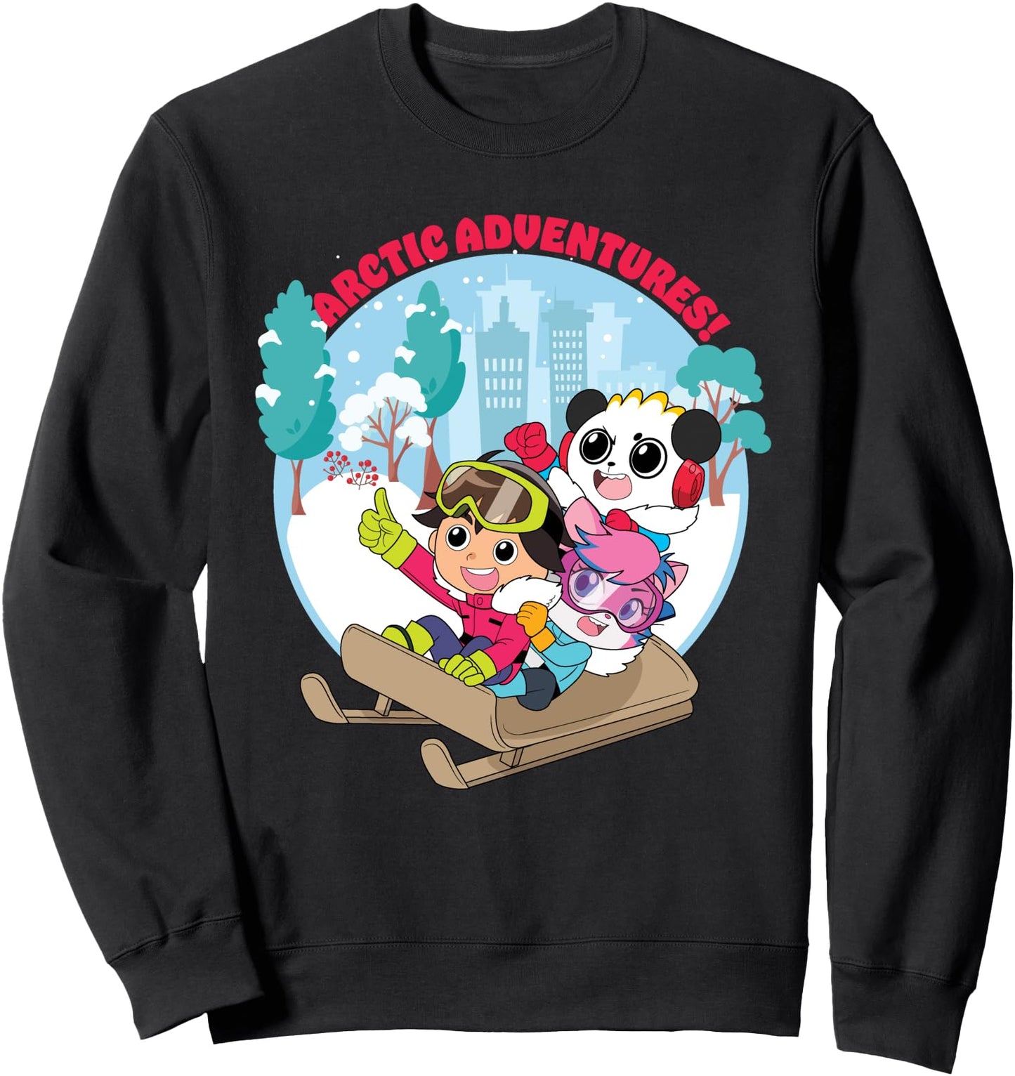 Ryan's World Arctic Adventures Ryan and Friends Sweatshirt