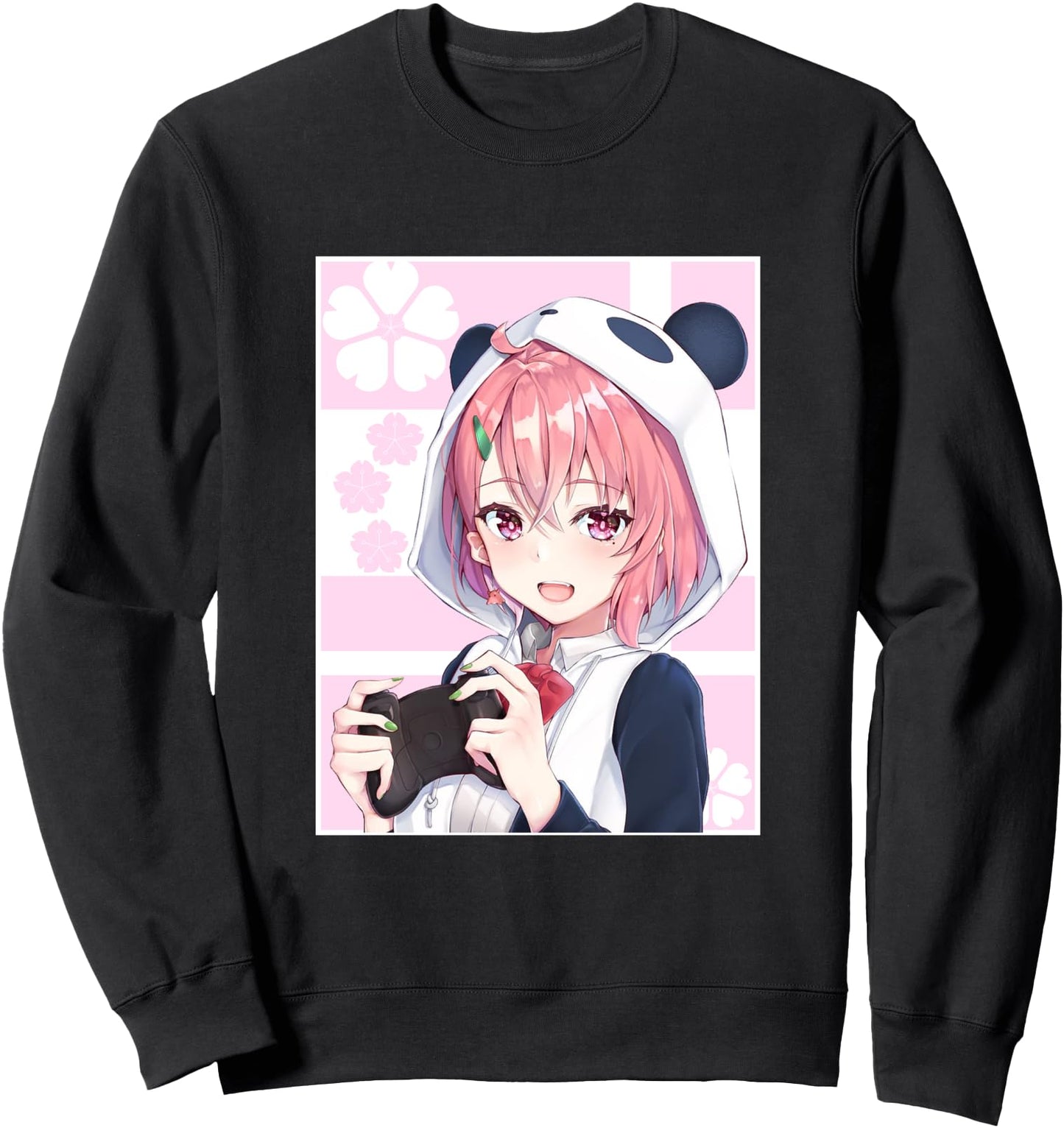 Anime Girl Japanese Aesthetic anime Otaku Sweatshirt