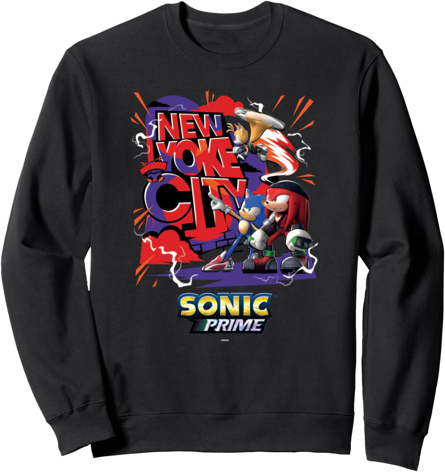 Sonic the Hedgehog, Sonic Prime - New Yoke City Trio Sweatshirt
