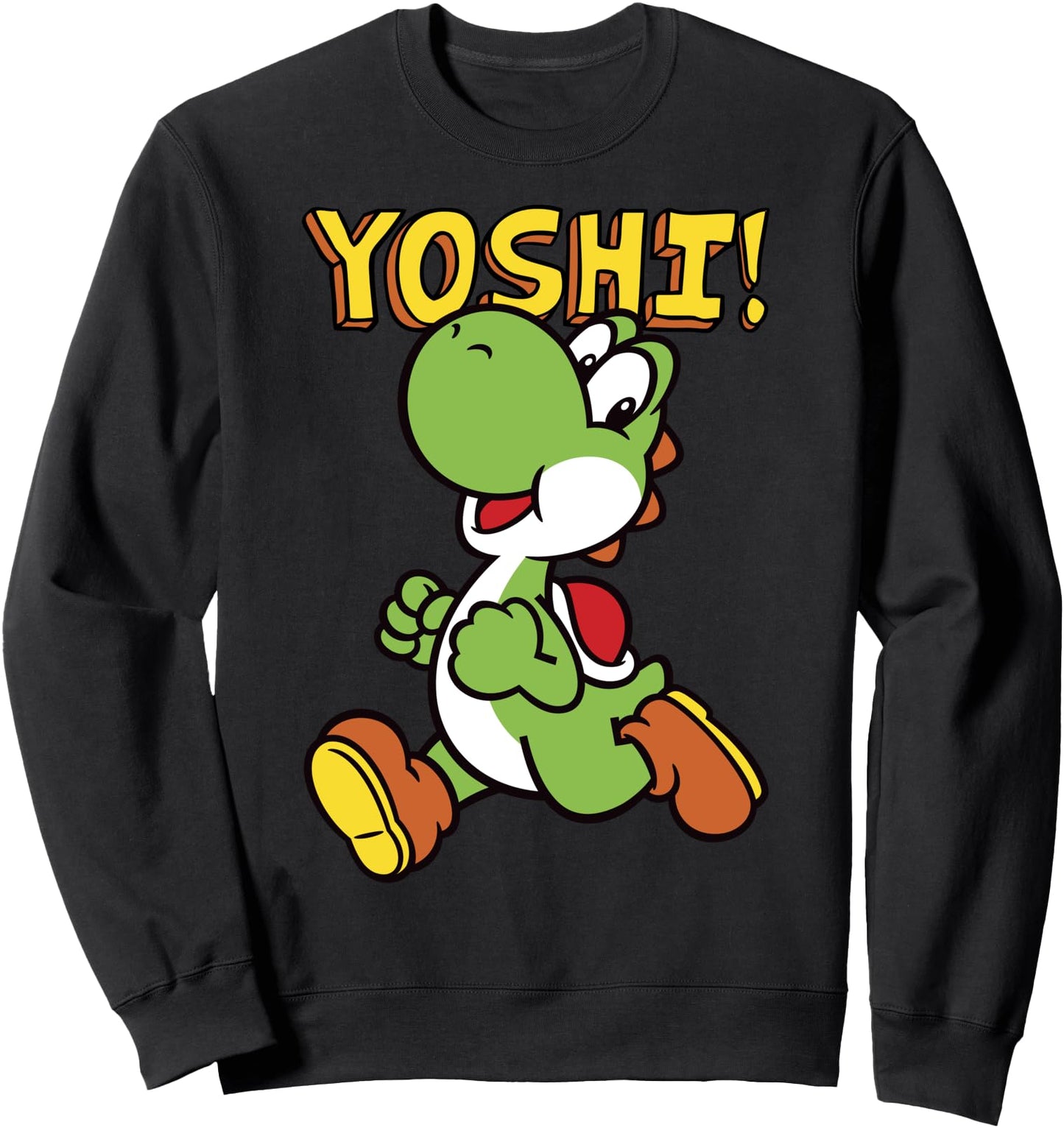Nintendo Super Mario Yoshi Intro Jump Graphic Sweatshirt Sweatshirt