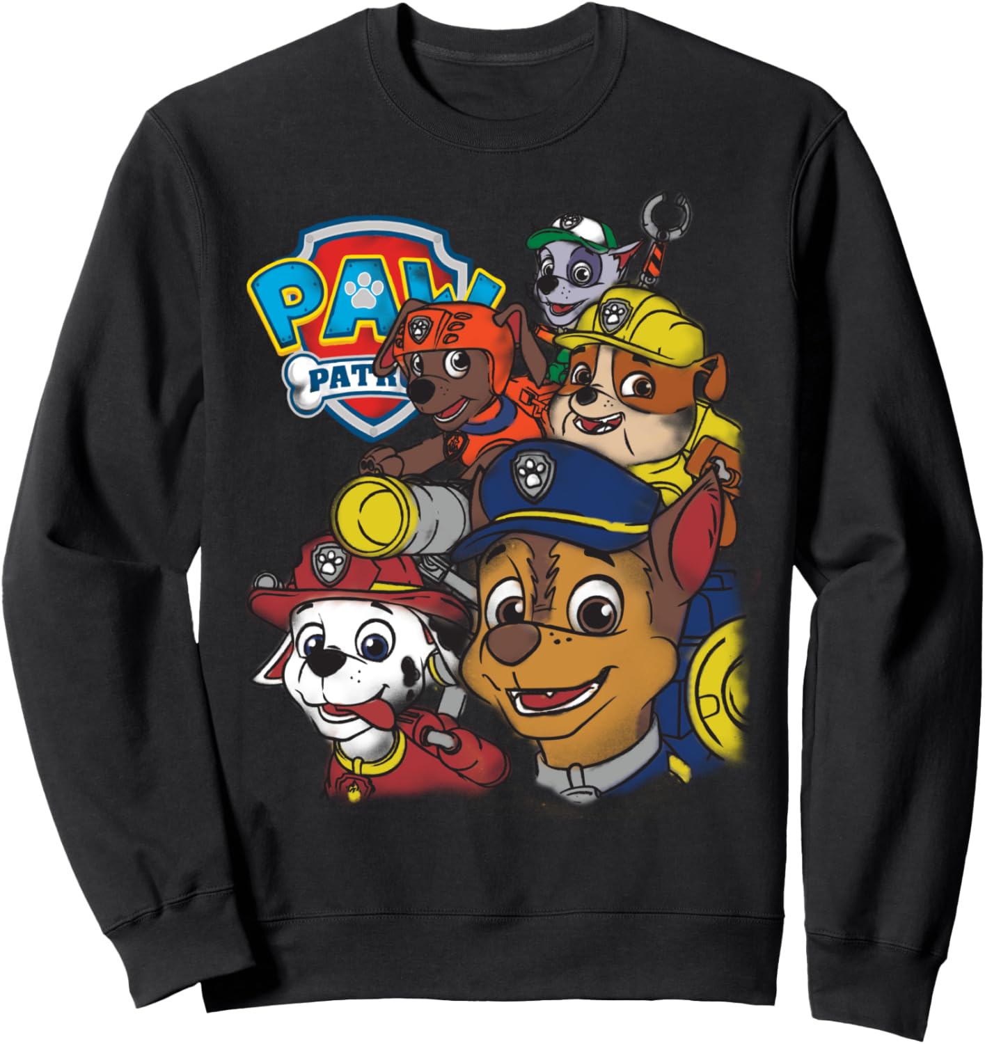 PAW Patrol Rescue Pup Group Crewneck Sweatshirts Sweatshirt