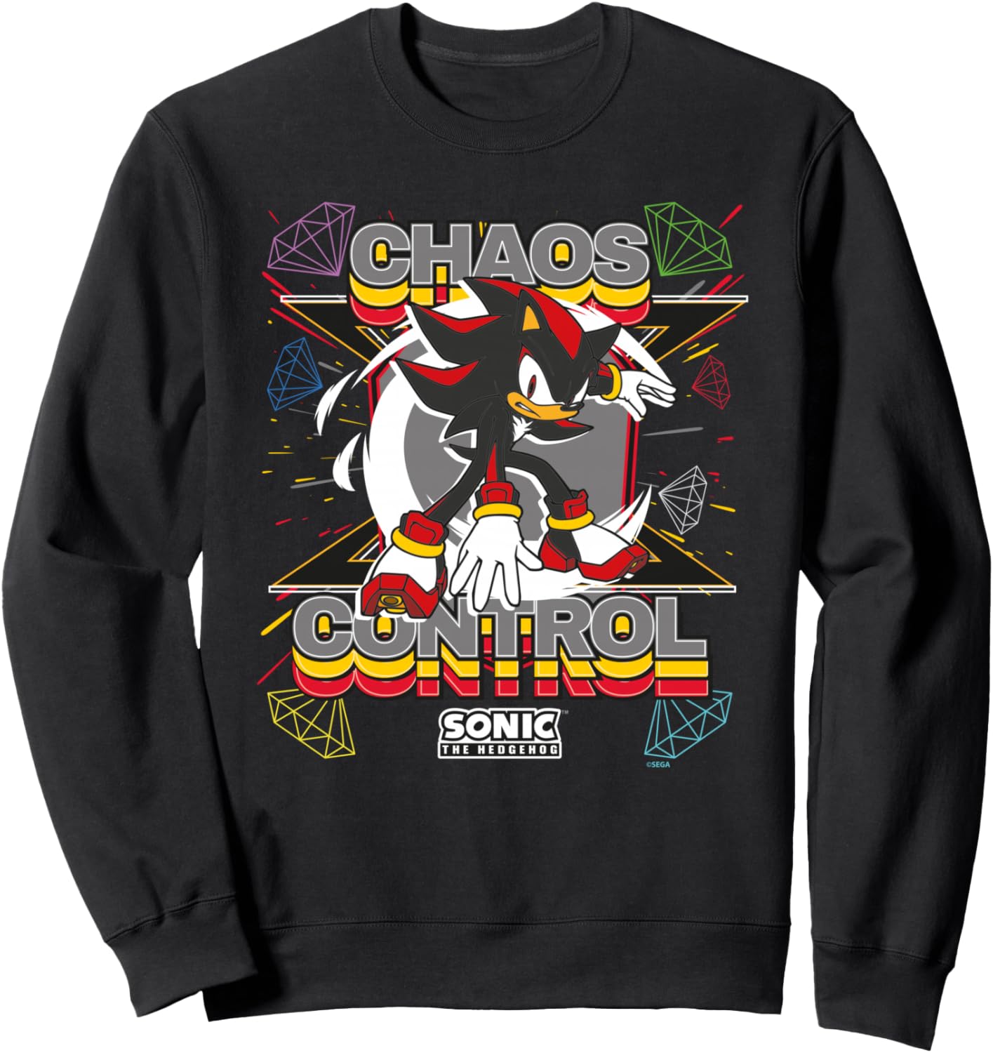 Sonic the Hedgehog - Shadow the Hedgehog Chaos Control Sweatshirt