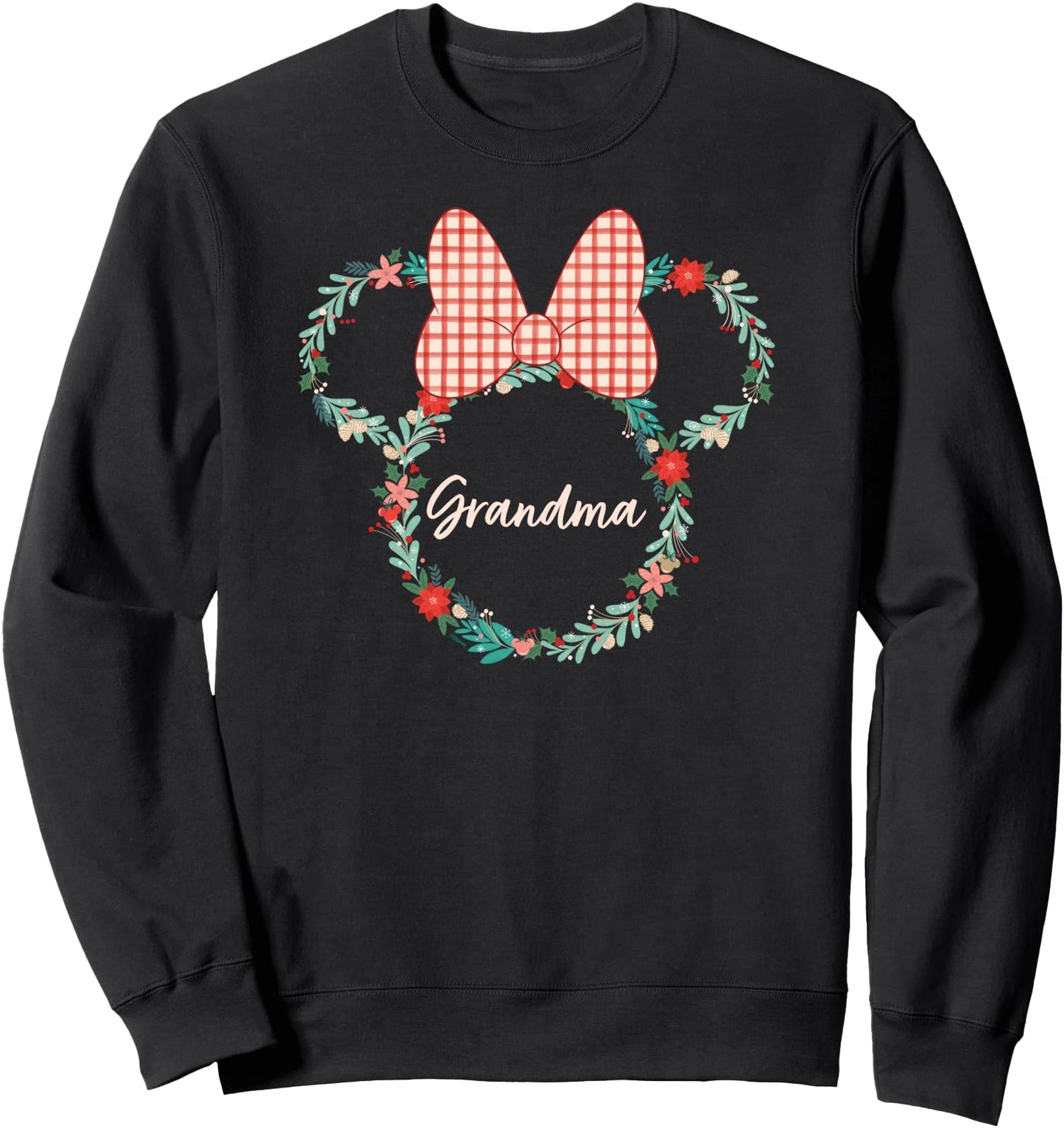Disney Minnie Mouse Christmas Family Vacation Trip Grandma Sweatshirt