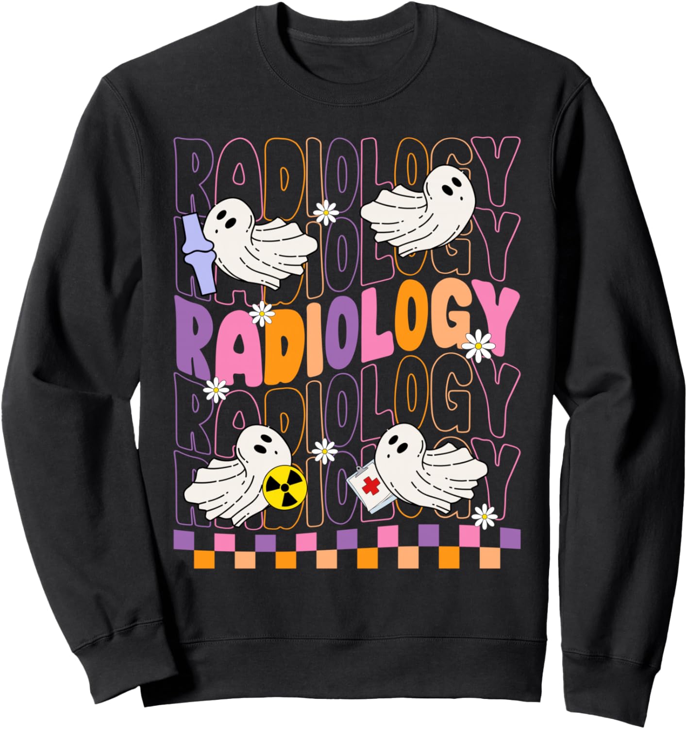 Halloween Radiology Fall Autumn Tech X-ray Technologist Sweatshirt