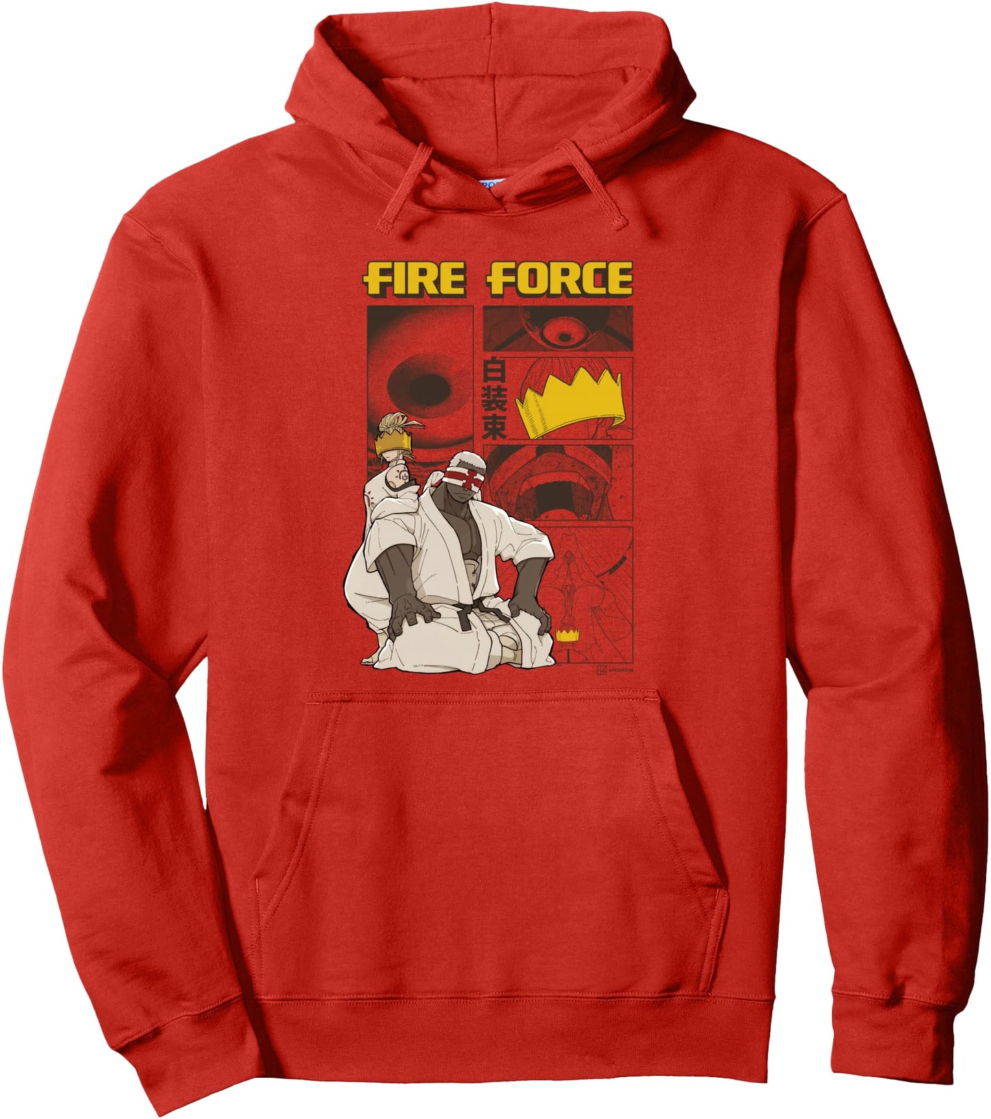 Ripple Junction x Fire Force Haumea and Charon Manga Scene Pullover Hoodie