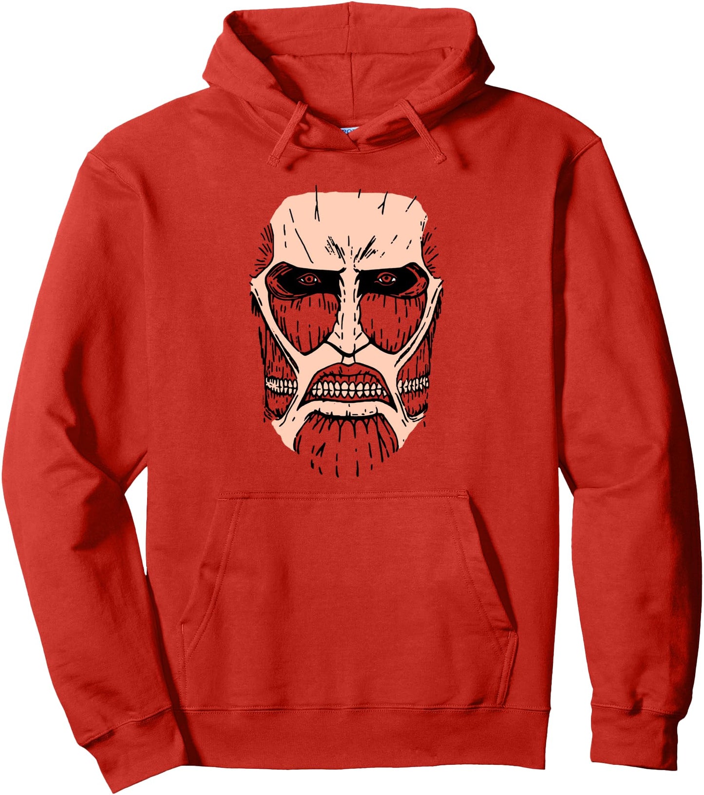 Attack on Titan Colossal Titan Face Costume Anime Pullover Hoodie