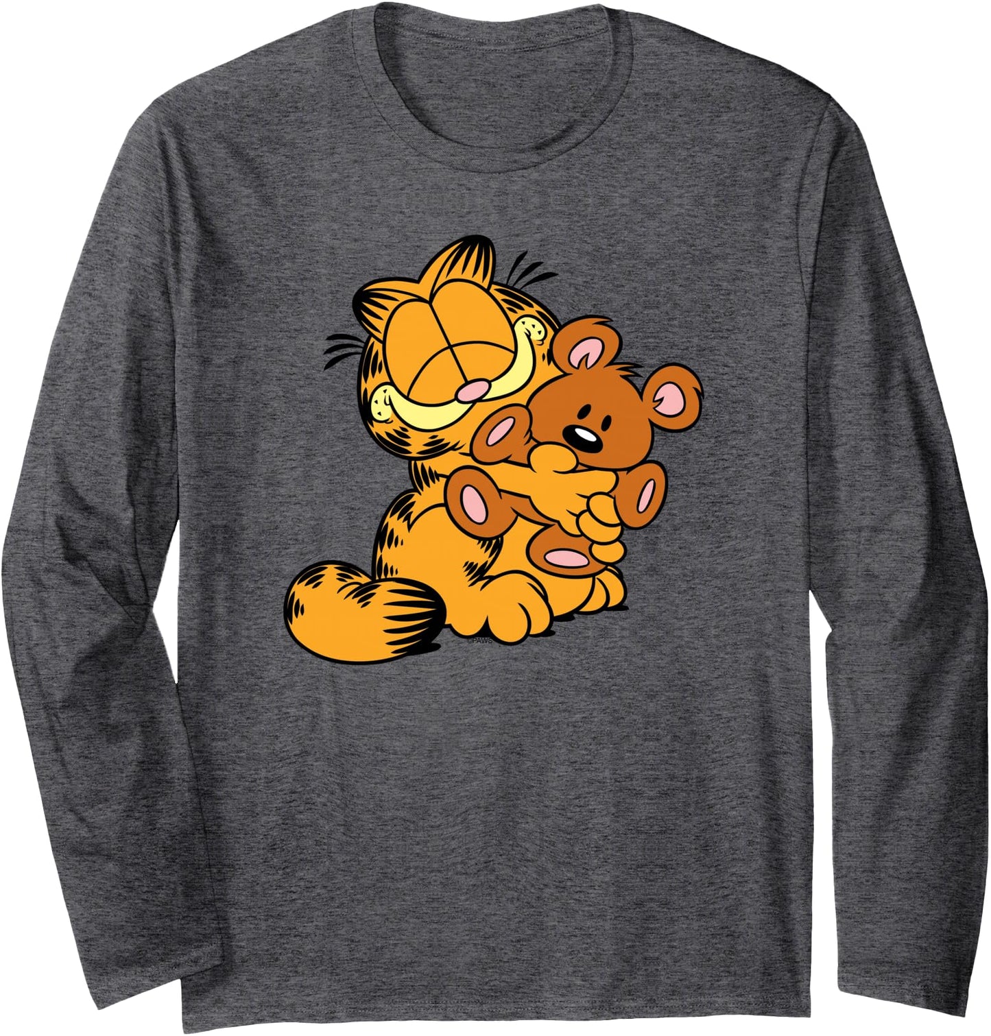 Garfield Hugging Pooky Cartoon Cat Long Sleeve