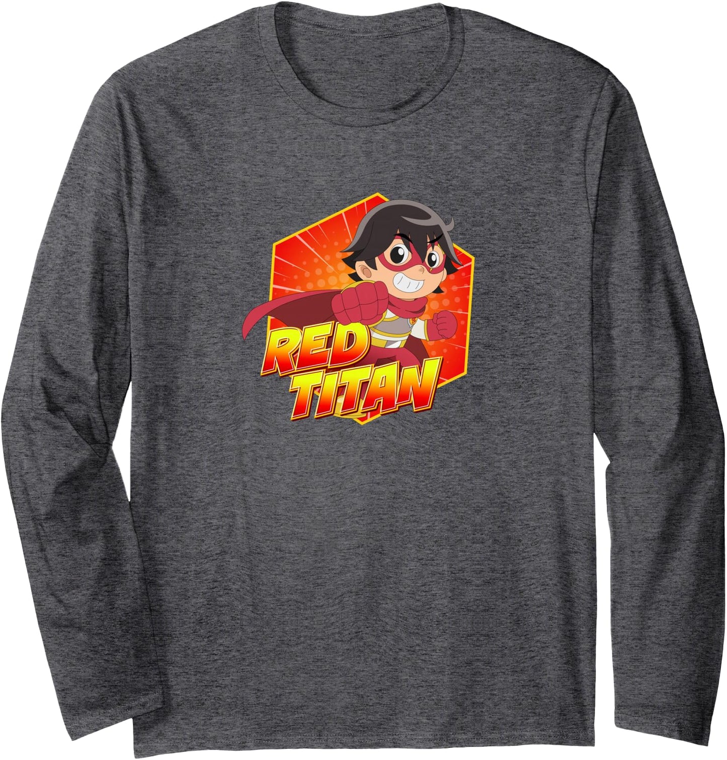 Ryan's World the Movie Red Titan Long Sleeve