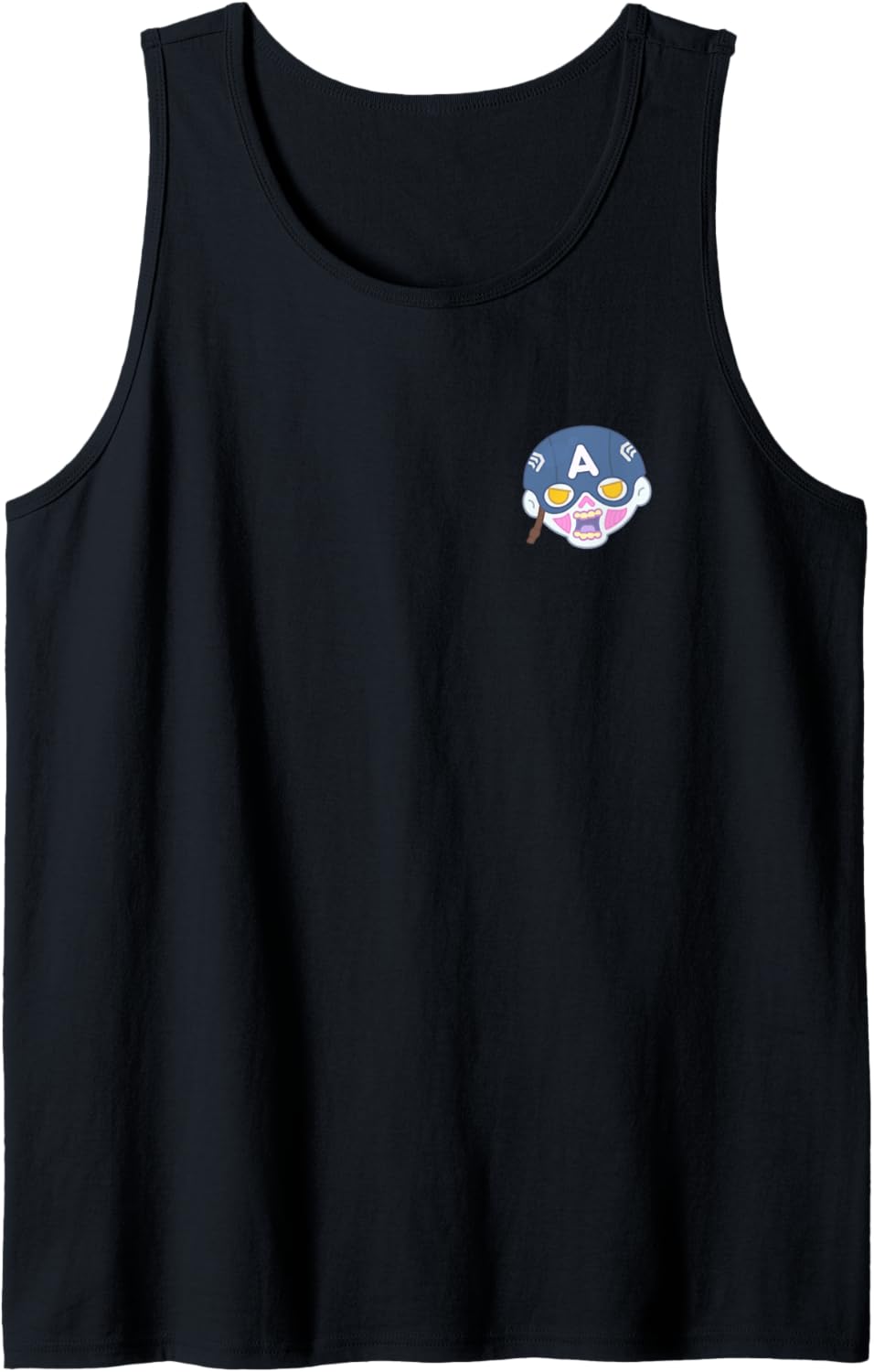 Marvel WHAT IF\u2026? Zombie Captain America Chibi Tank Top