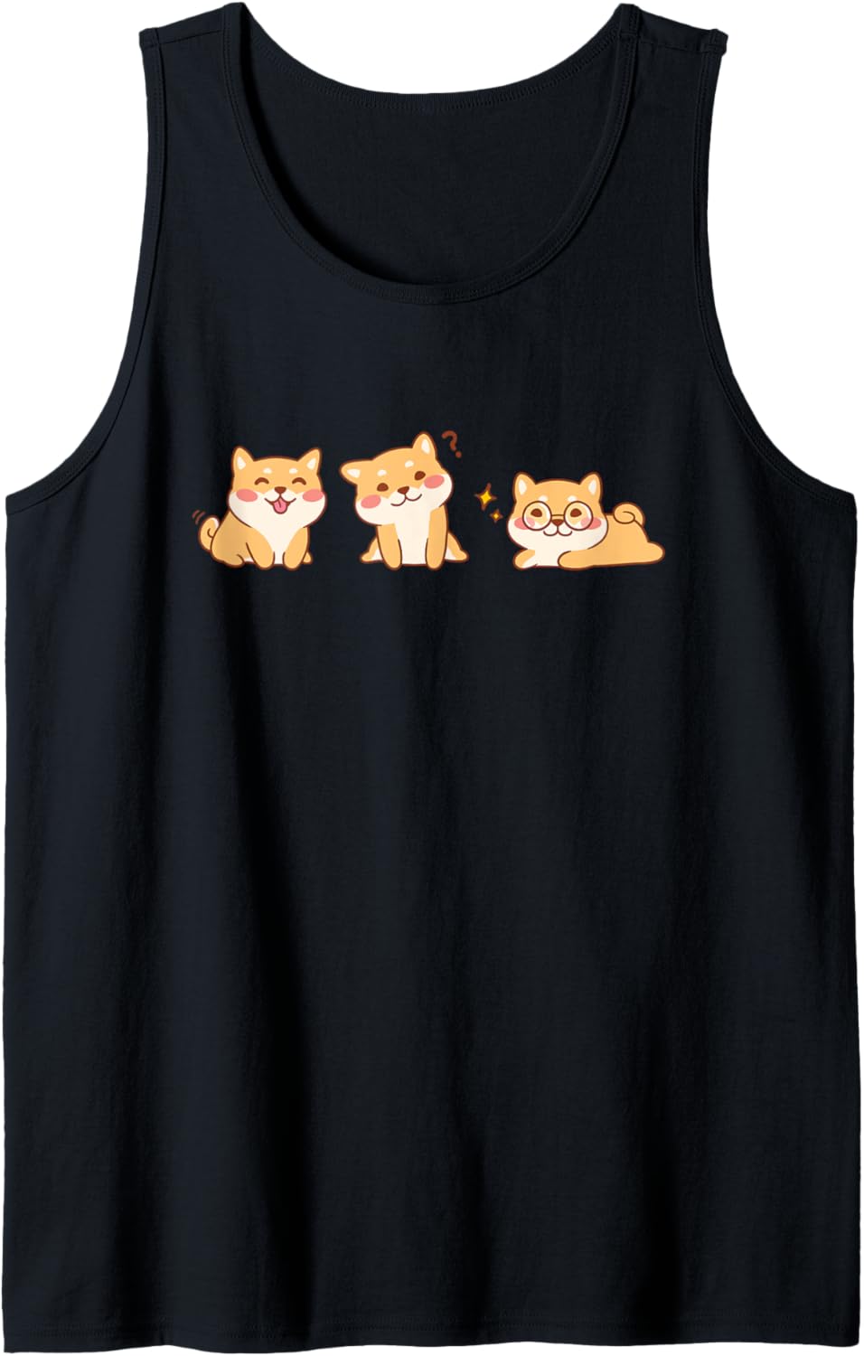 Kawaii Shiba Inu Chibi - Dog Tank Top