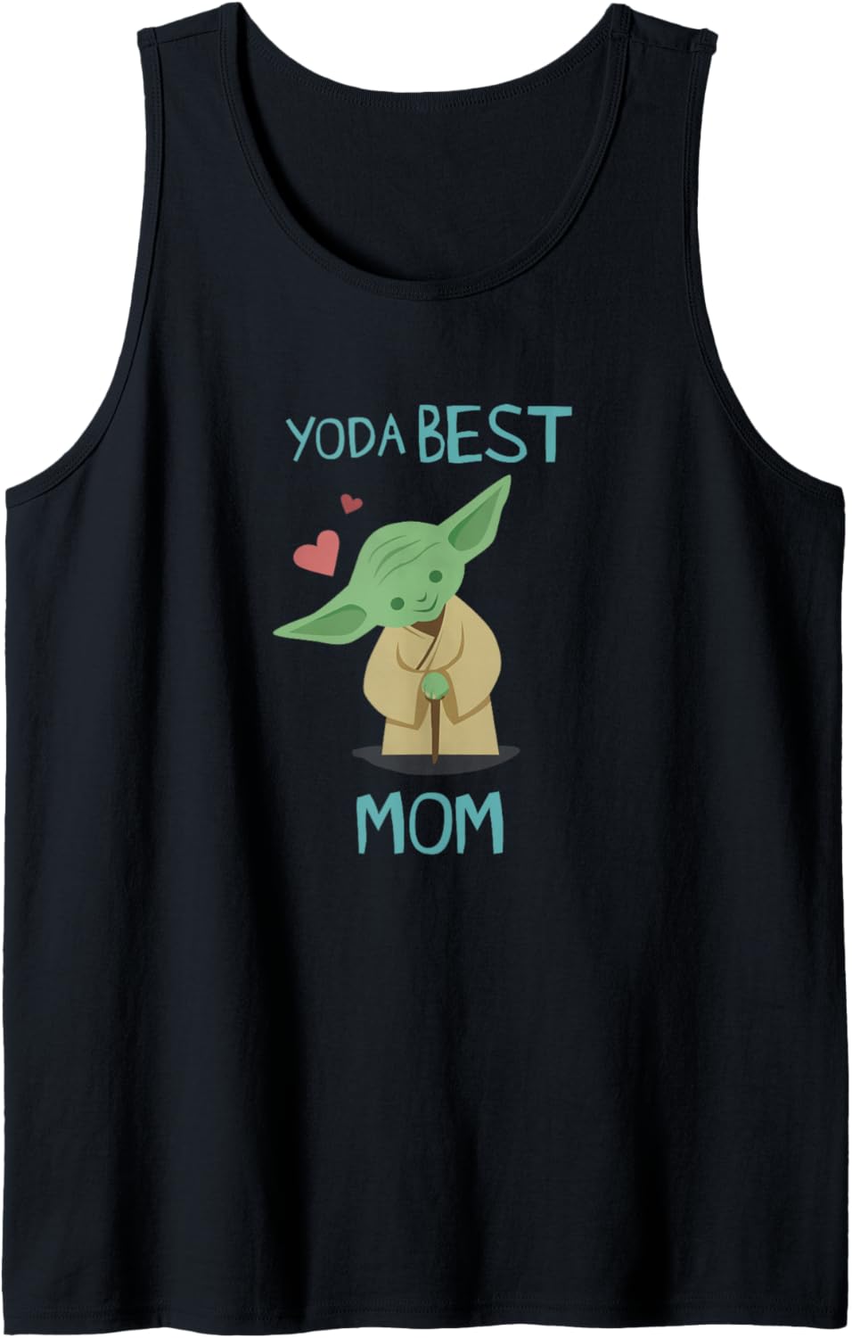 Star Wars Yoda Best Mom Yoda Chibi Portrait Tank Top