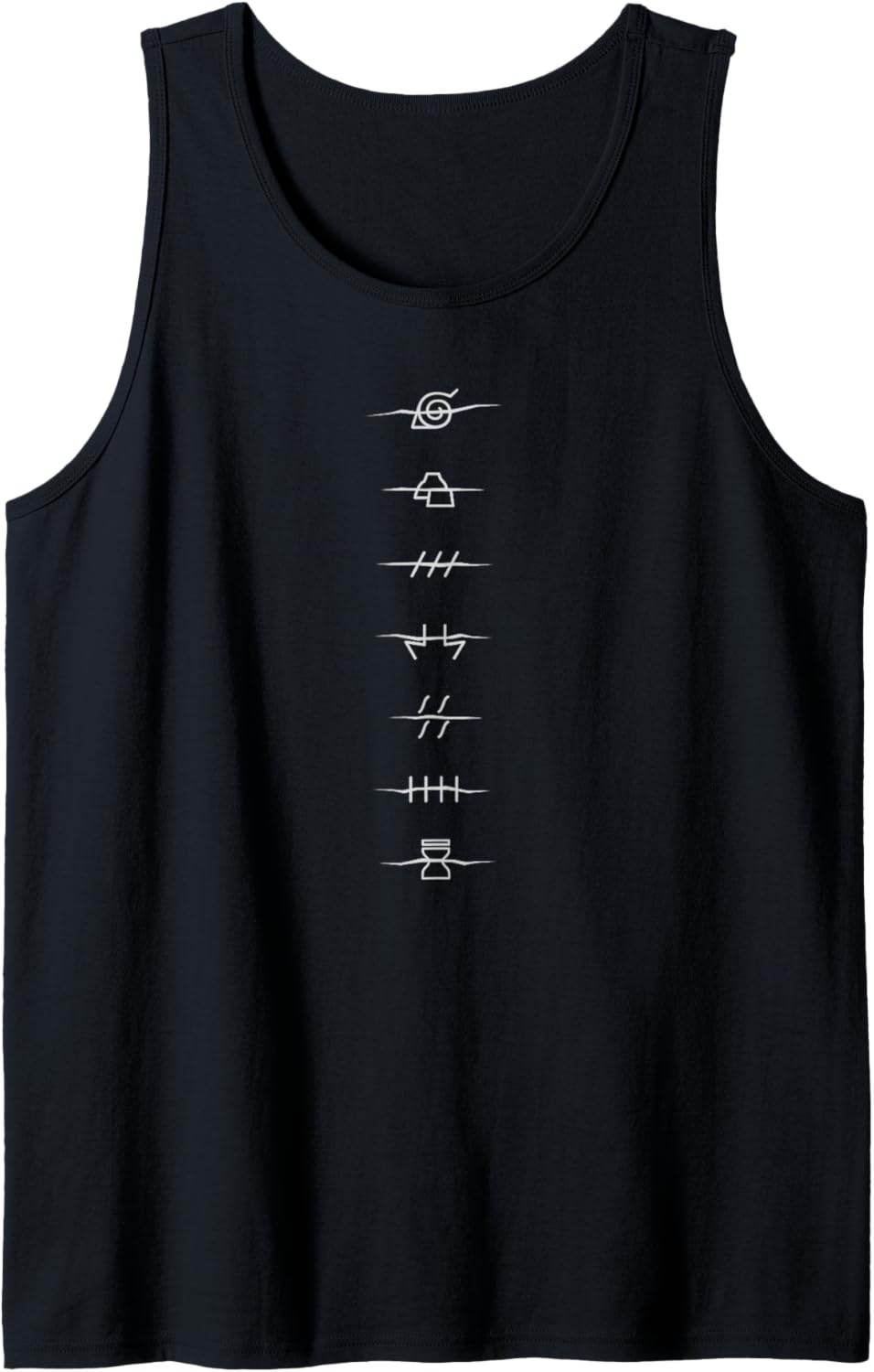 Naruto Shippuden Front Back Anti-Village Anime Tank Top