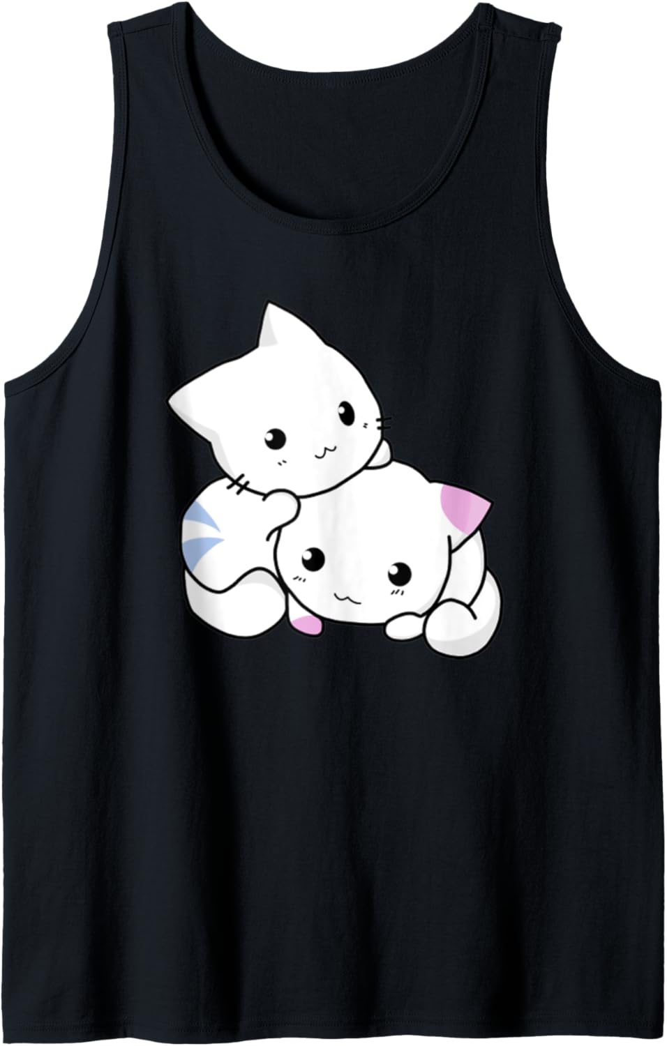 Anime Chibi Kitty Cats Tank Top