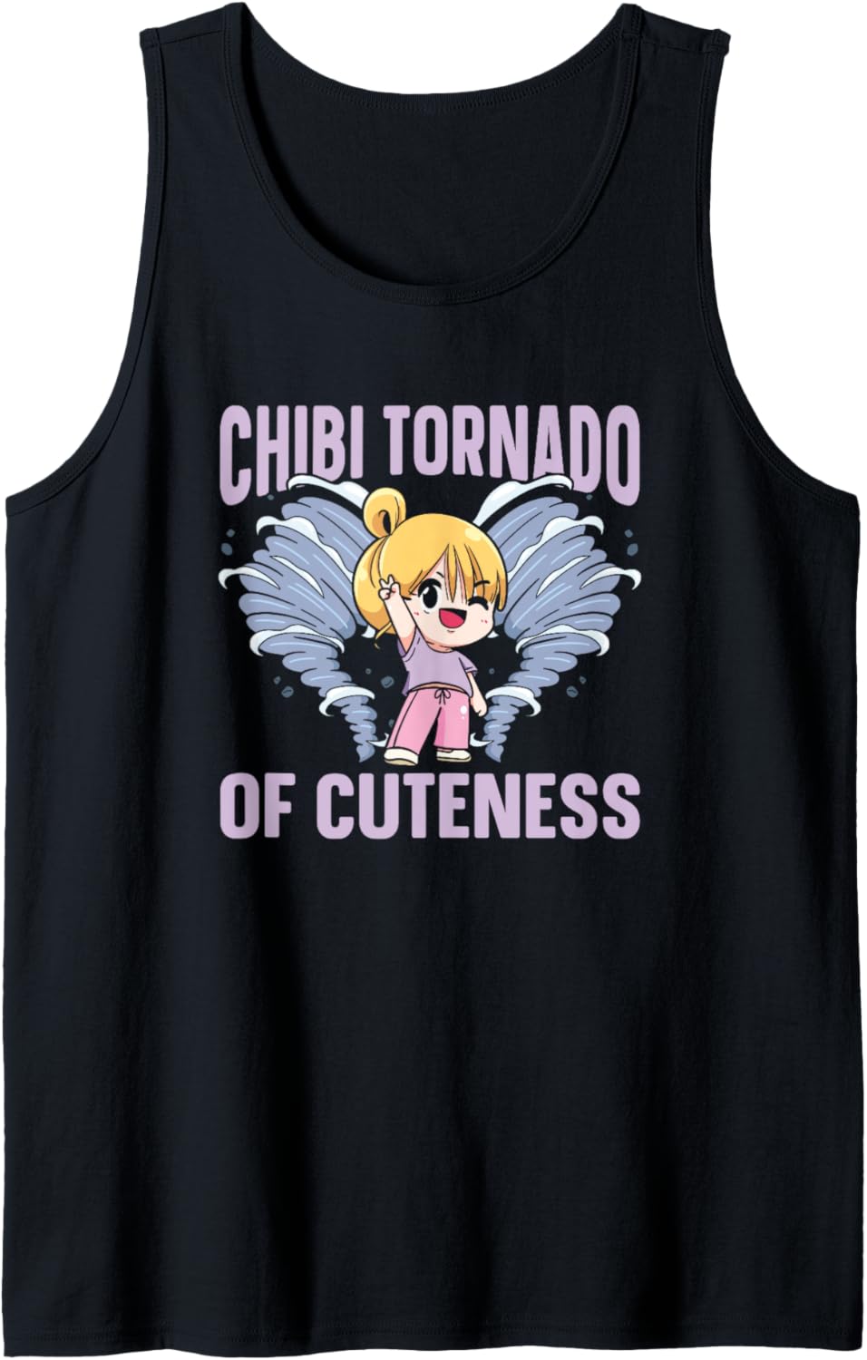 Manga Japanese - Kawaii Cosplay Otaku Japan Anime Chibi Tank Top