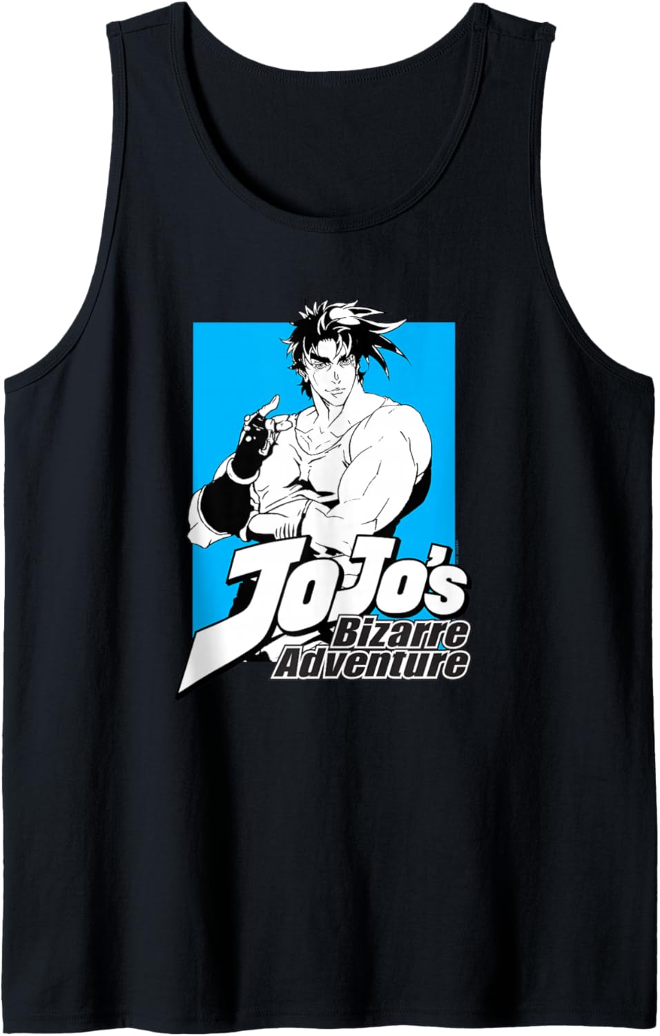 JoJo's Bizarre Adventure Part 2 Joseph Joestar Pose Anime Tank Top