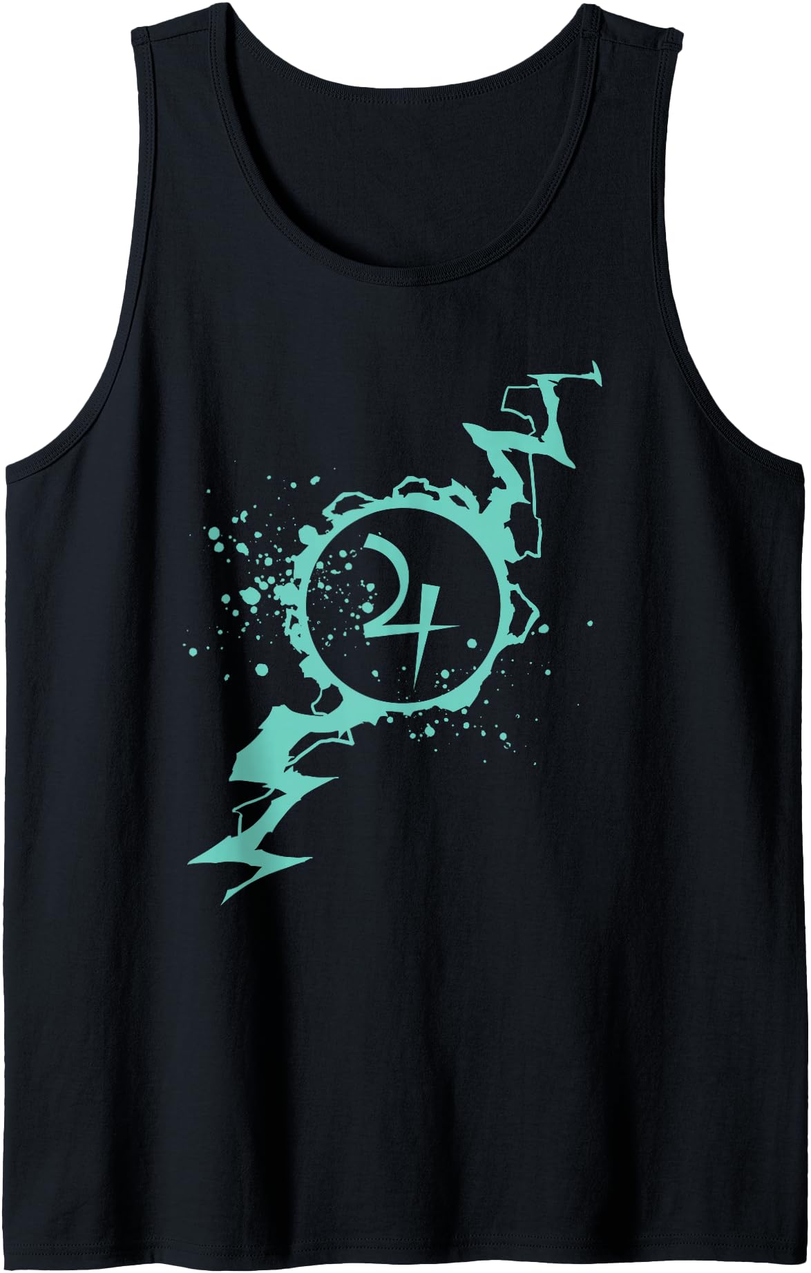 Zeus Sailor Thunder Cyclone Jupiter symbol Japanese Anime FX Tank Top