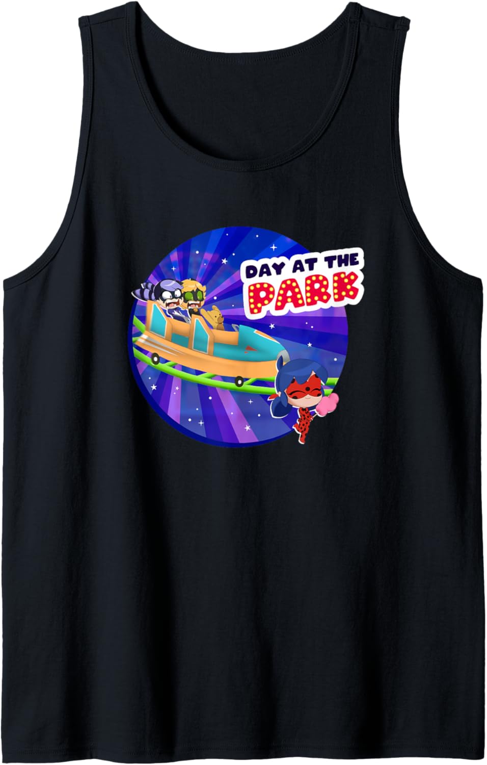 Miraculous Ladybug Chibi Day at the Park Tank Top