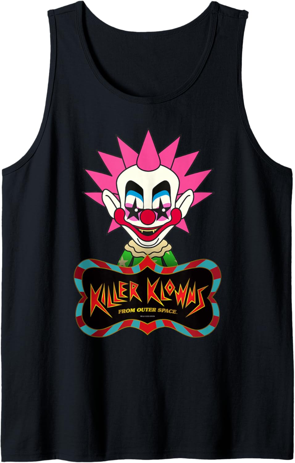Killer Klowns from Outer Space Chibi Style Spikey Tank Top