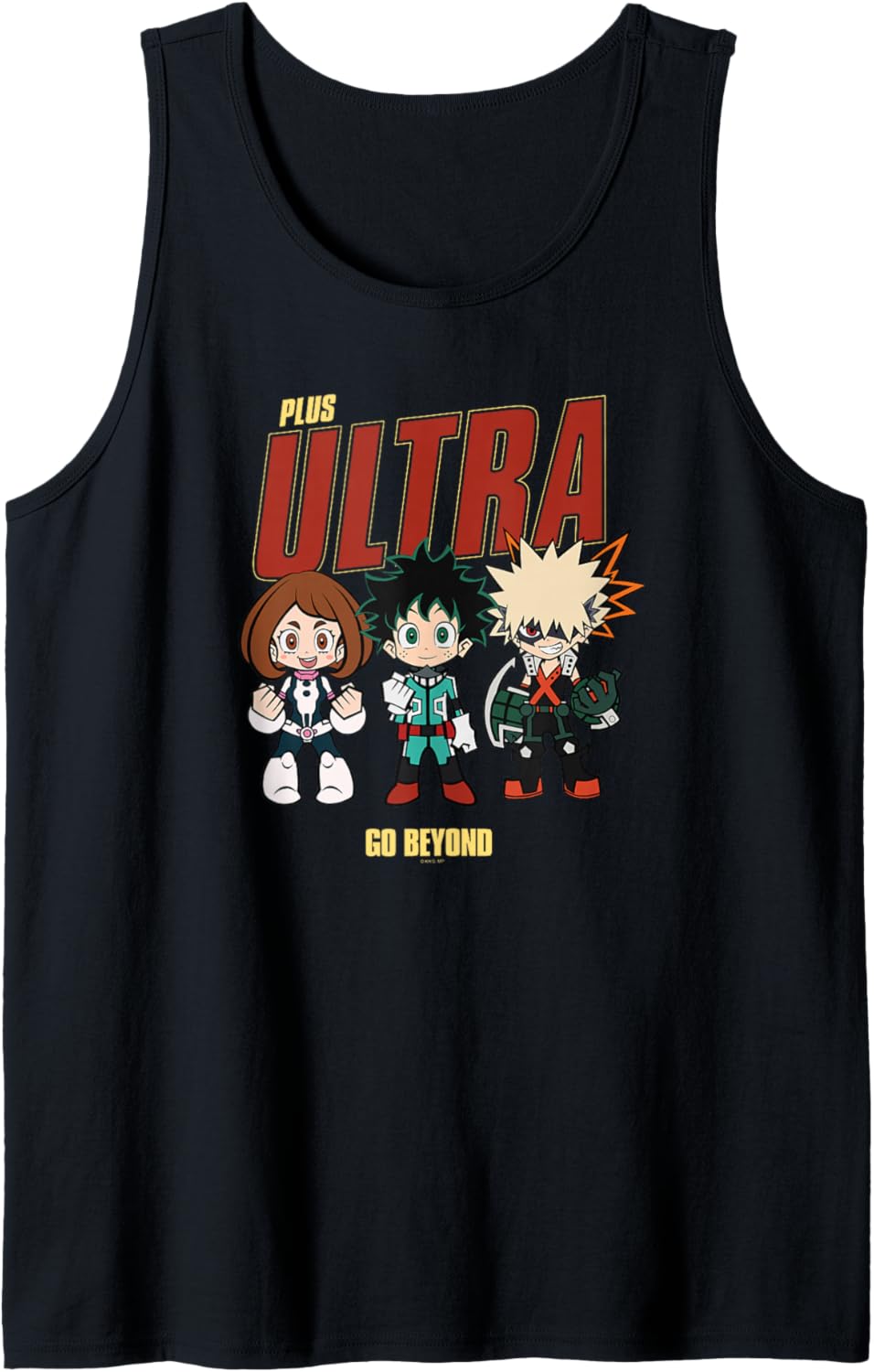 My Hero Academia Go Beyond Chibi Character Collage Anime Tank Top
