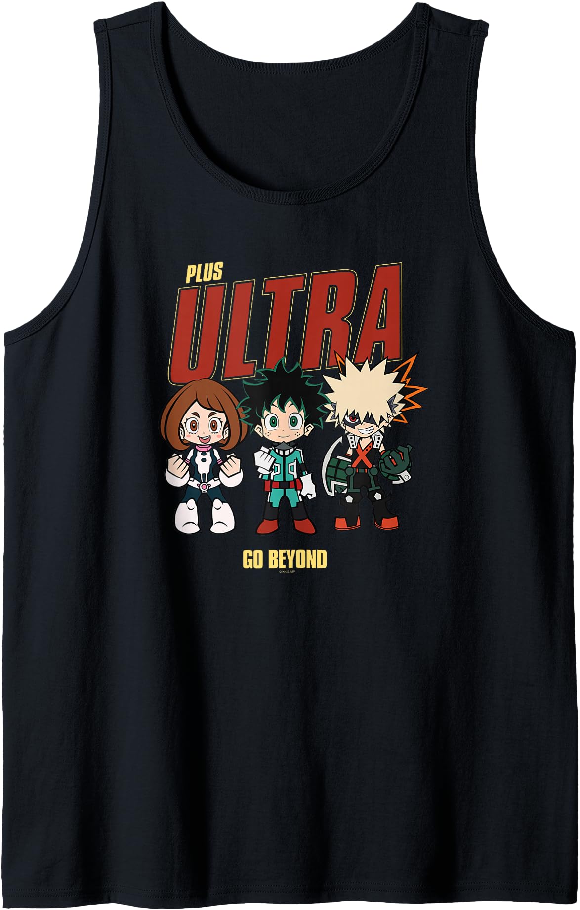 My Hero Academia Go Beyond Chibi Character Collage Anime Tank Top